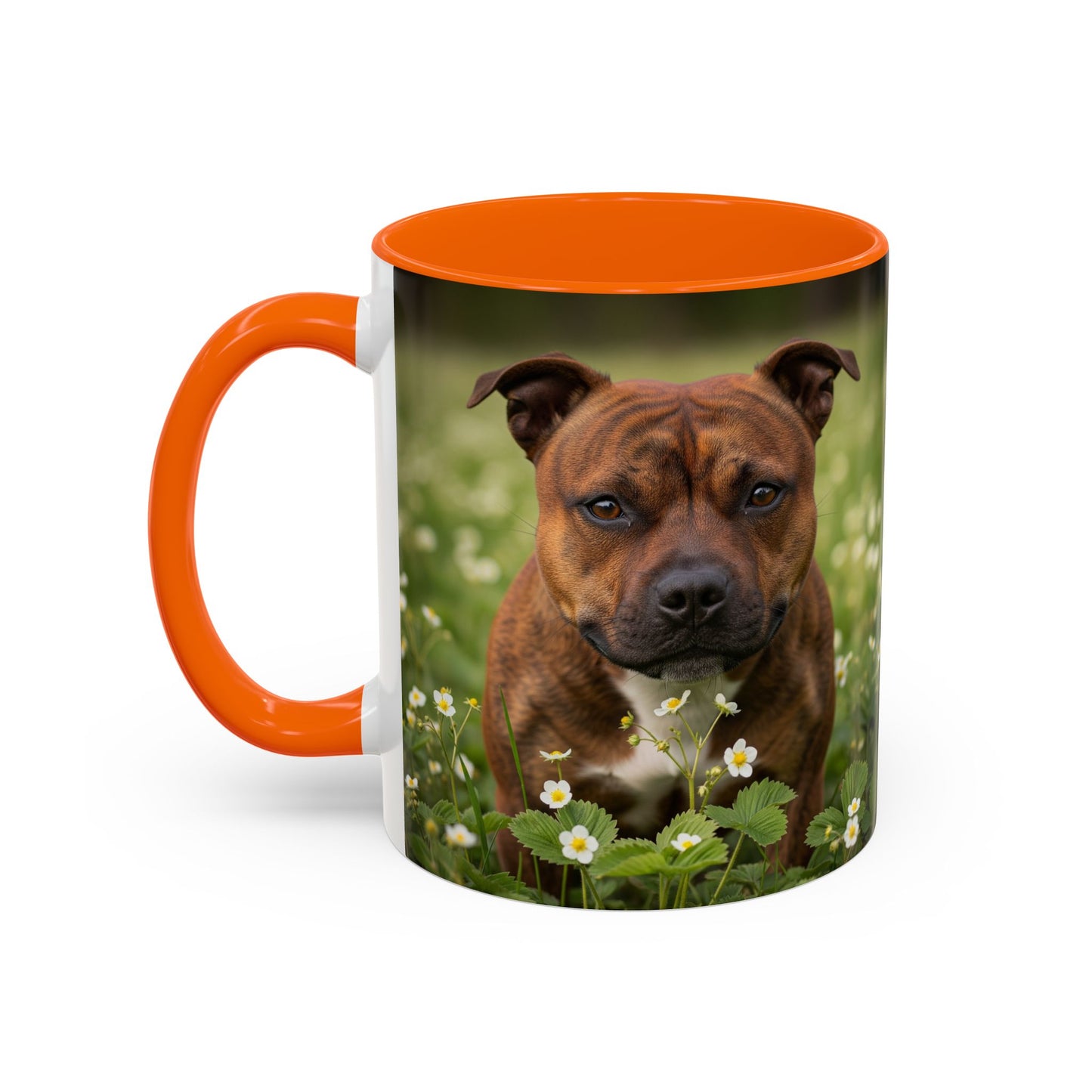 Staffordshire Bull Terrier Accent Coffee Mug - Perfect Gift for Dog Lovers