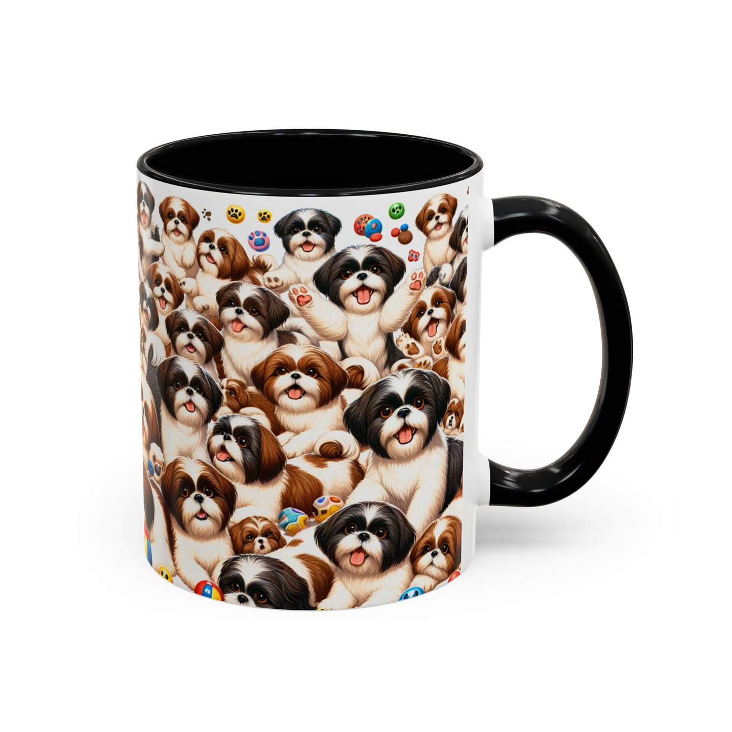 Shih Tzu Accent Coffee Mug - Perfect Gift for Dog Lovers