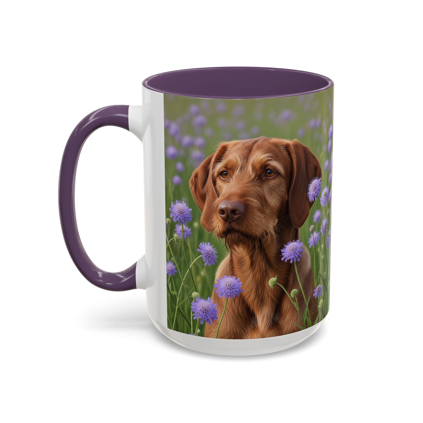 Hungarian Wirehaired Vizsla Accent Coffee Mug - Perfect Gift for Dog Lovers