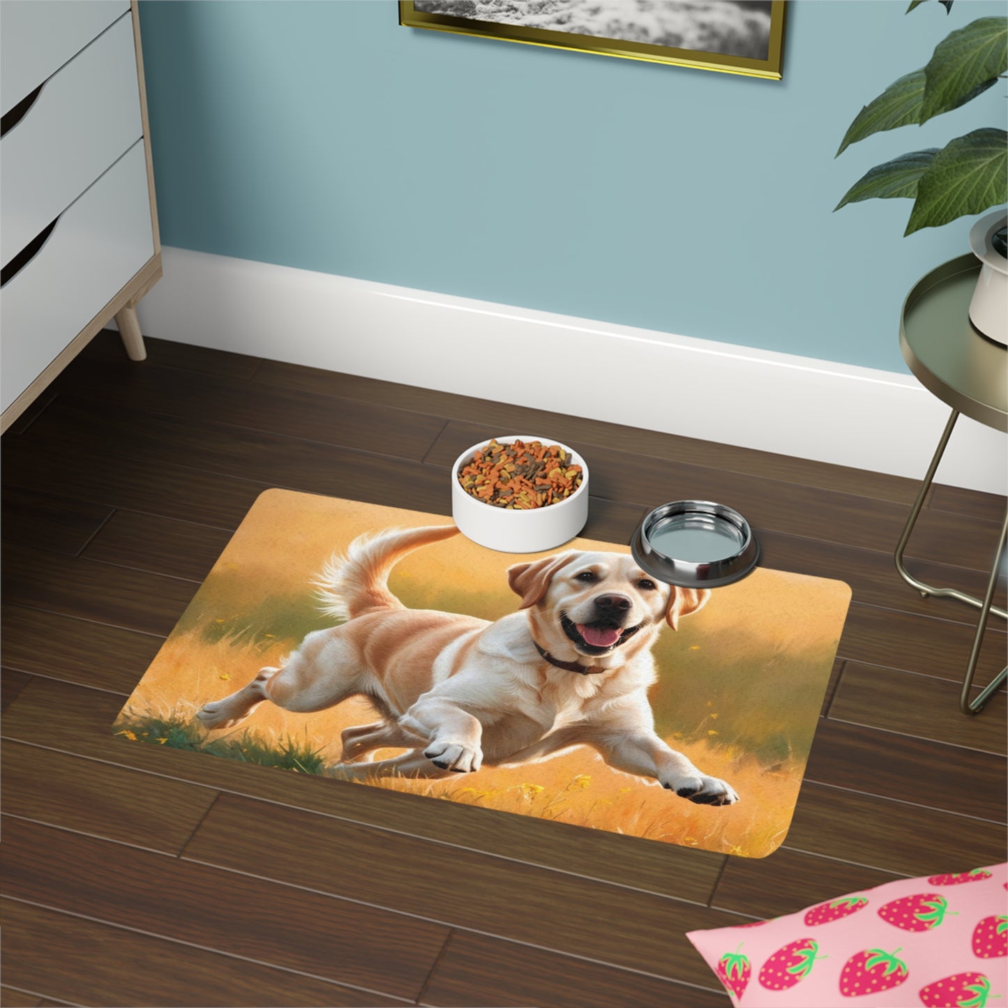 Pet Food Mat (12x18) - Labrador Retriever
