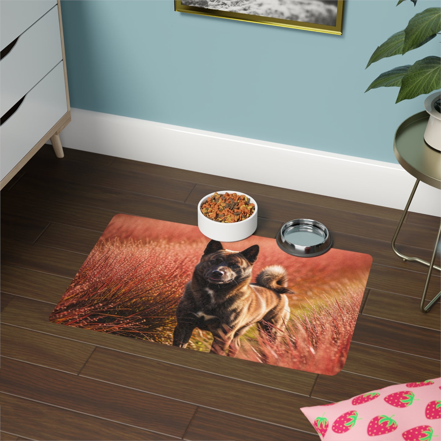 Pet Food Mat (12x18) - Kai Ken