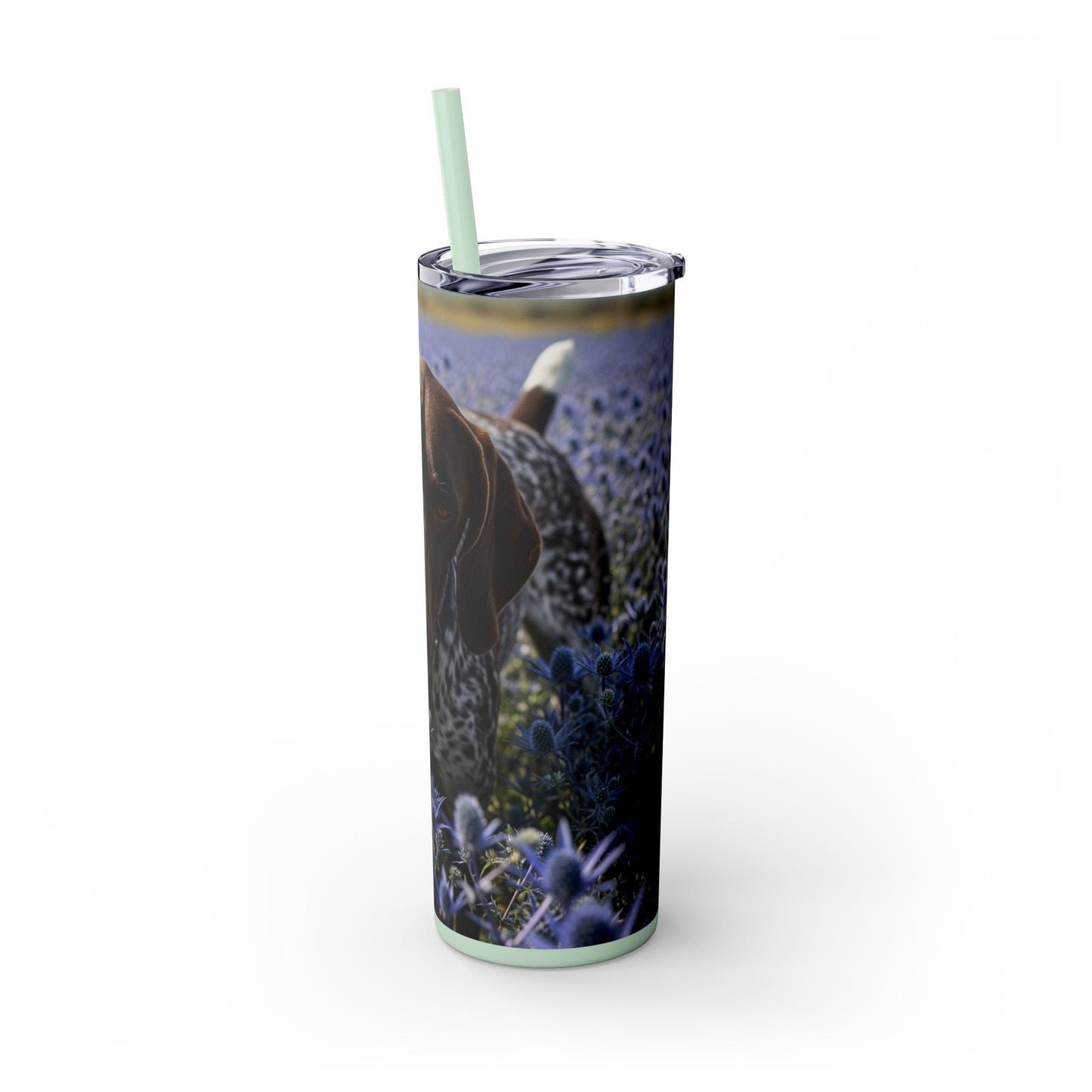 German Shorthaired Pointer Tumbler with Straw, 20oz