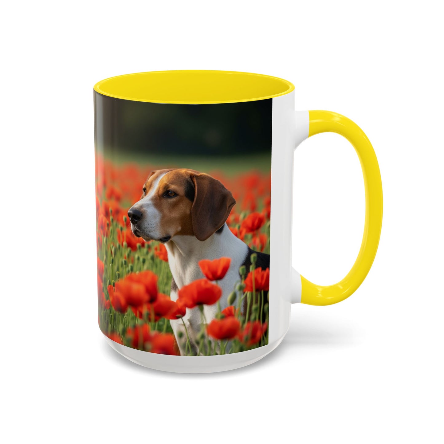 Foxhound Accent Coffee Mug - Perfect Gift for Dog Lovers
