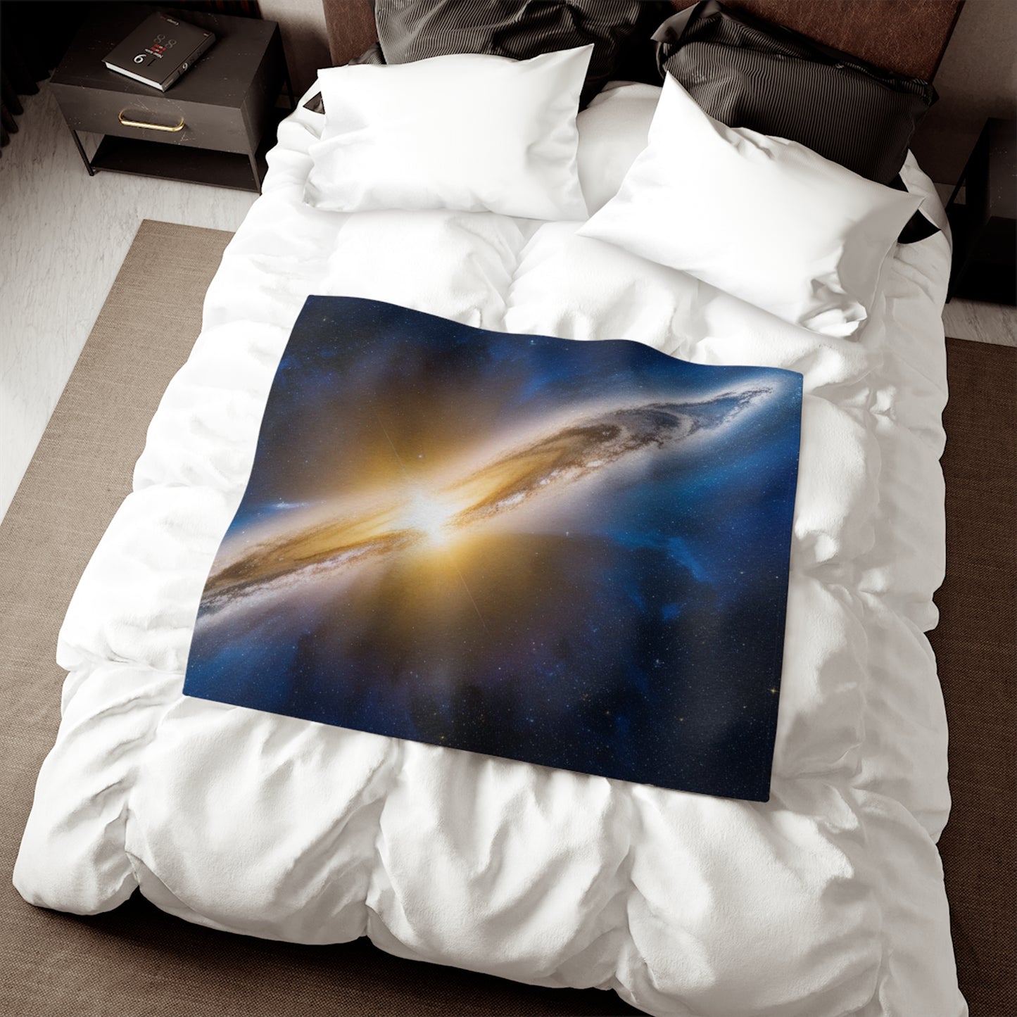 North Star Sweatshirt Blanket