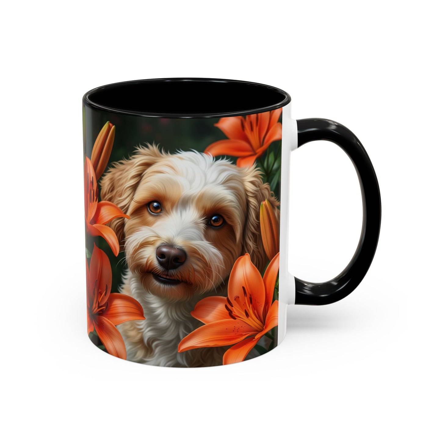 Schnoodle Accent Coffee Mug - Perfect Gift for Dog Lovers