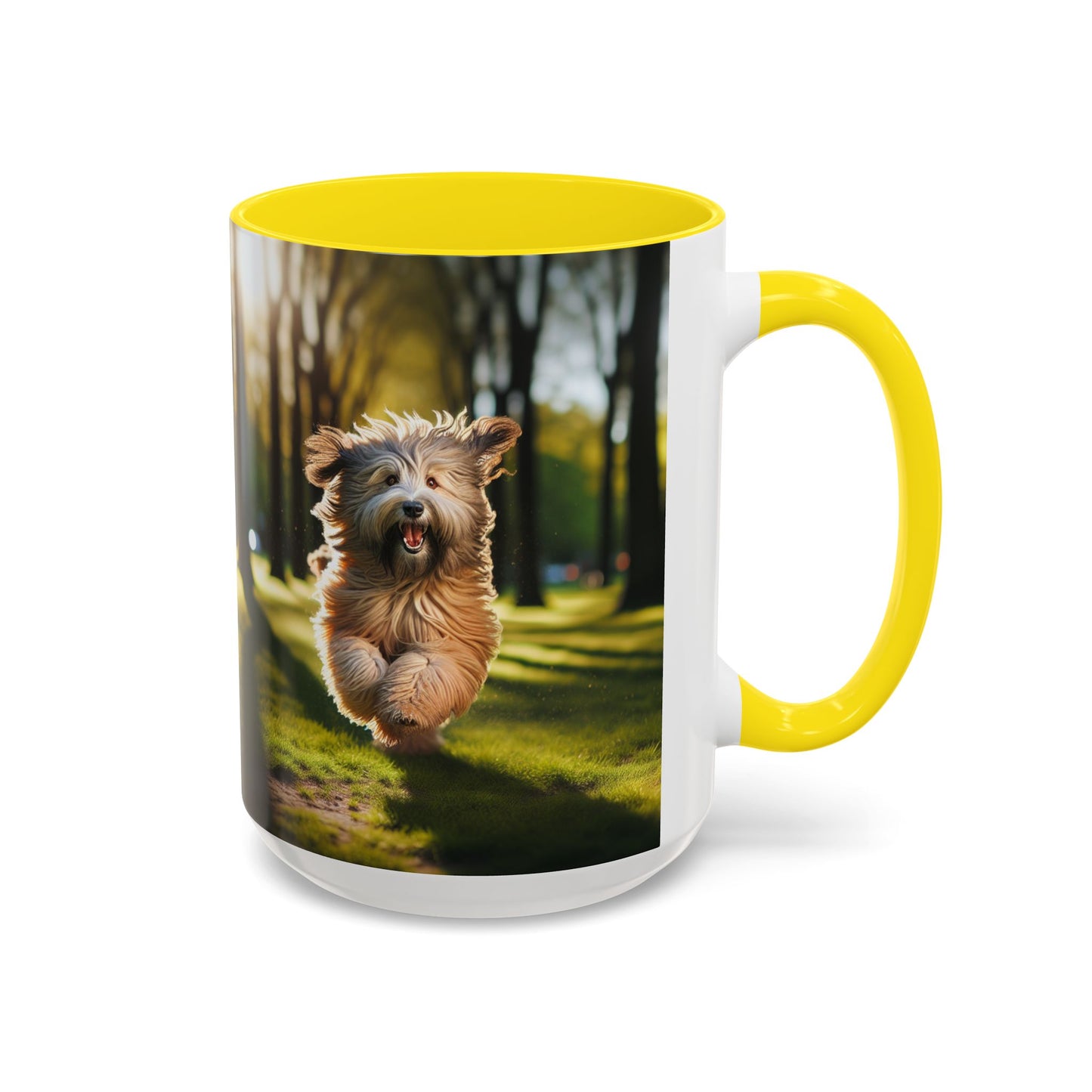 Polish Lowland Sheepdog Accent Coffee Mug - Perfect Gift for Dog Lovers