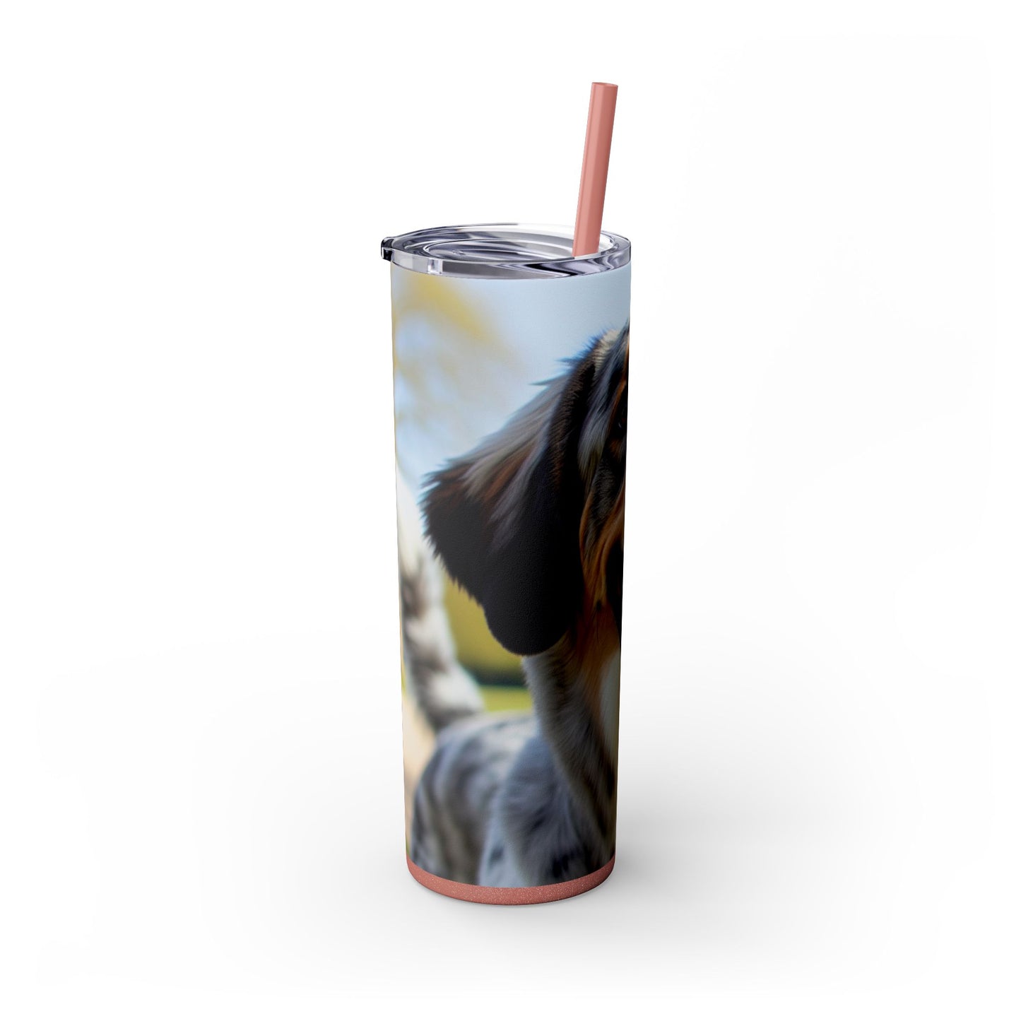 Braque Francais Pyrenean Tumbler with Straw, 20oz