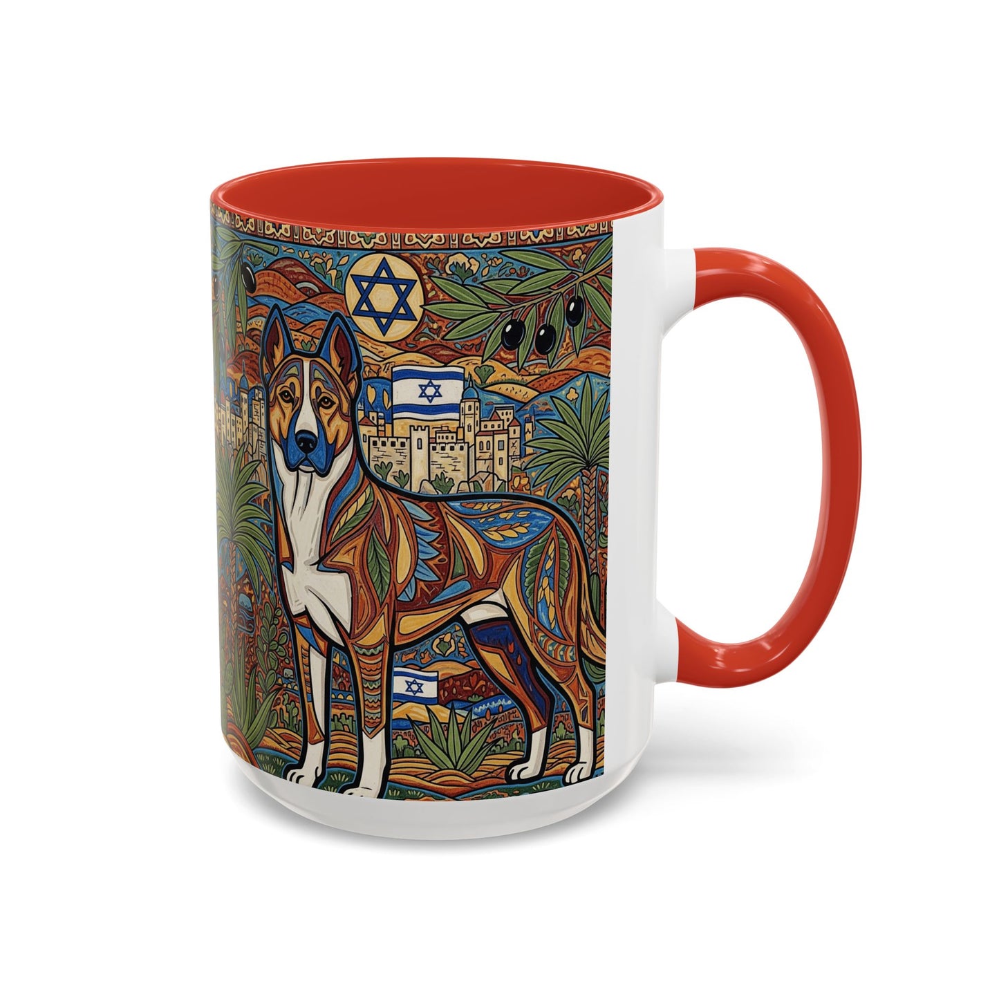 Canaan Dog Accent Coffee Mug - Perfect Gift for Dog Lovers