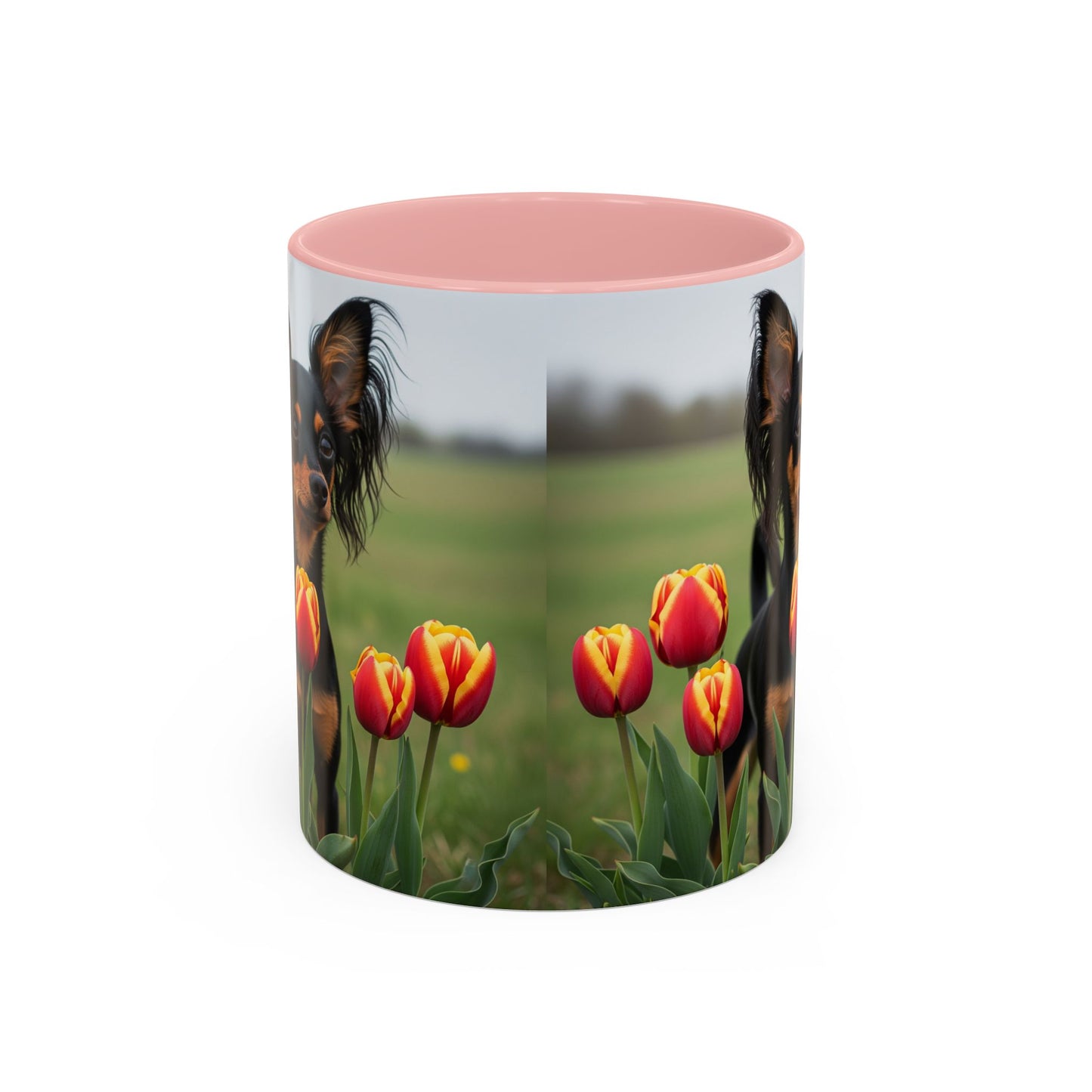 Russian Toy Dog Accent Coffee Mug - Perfect Gift for Dog Lovers