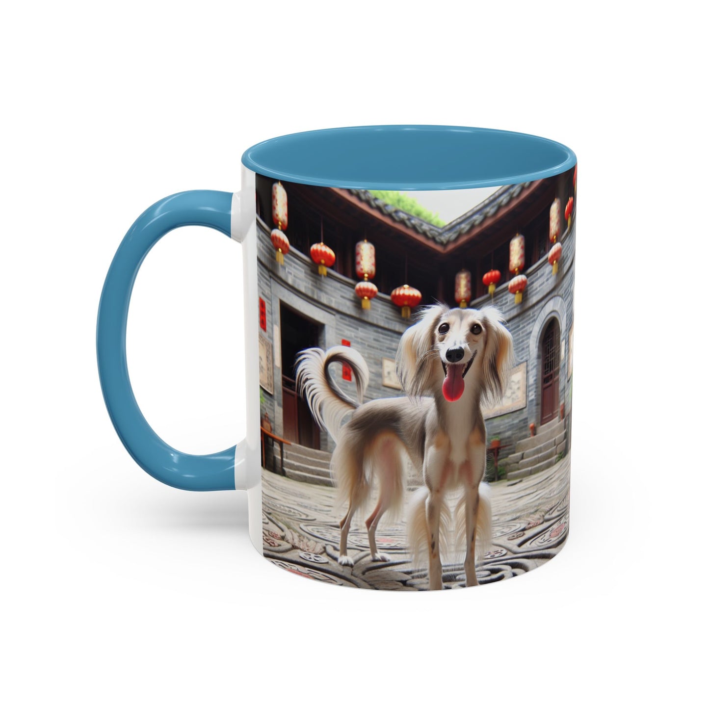 Chinese Saluki Accent Coffee Mug - Perfect Gift for Dog Lovers