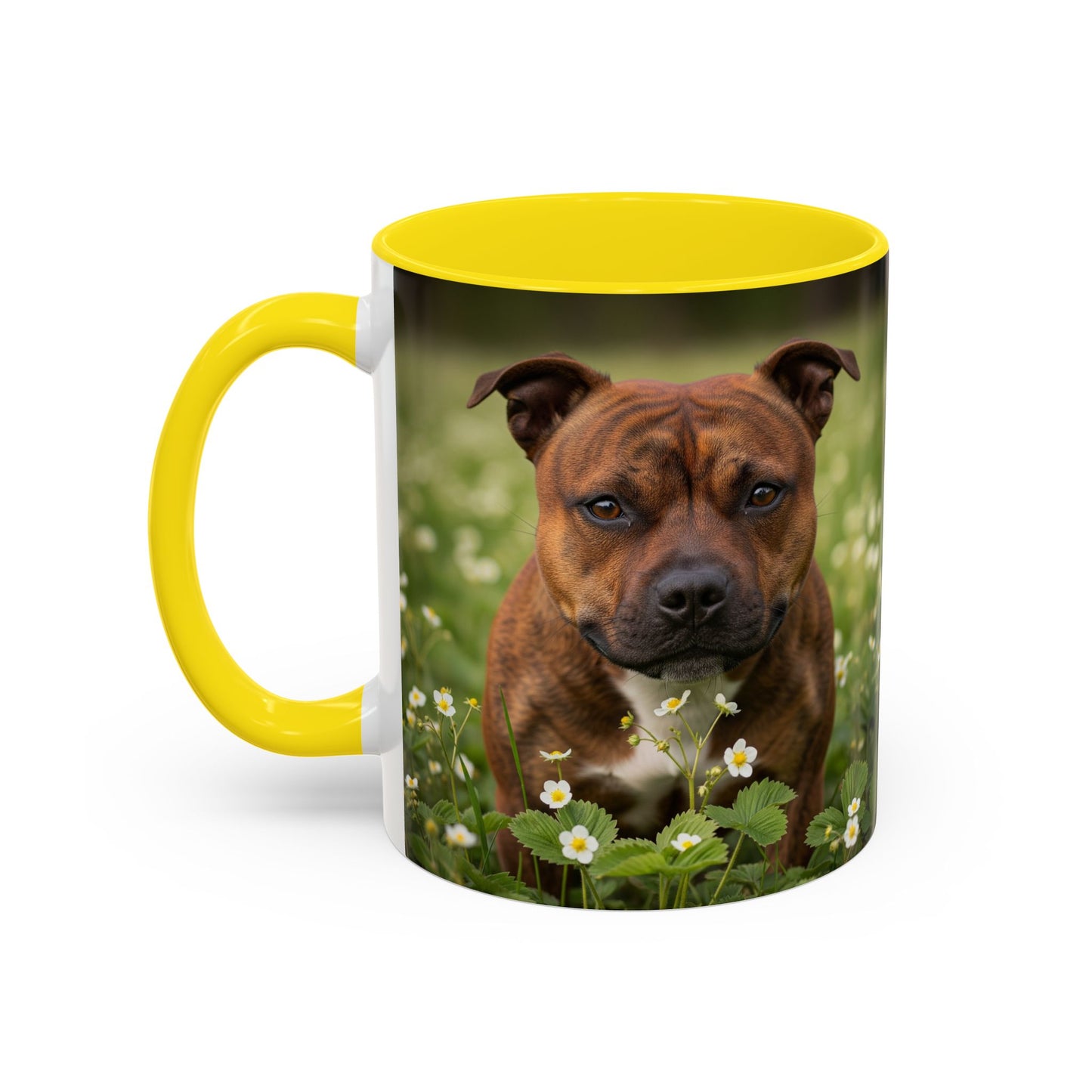 Staffordshire Bull Terrier Accent Coffee Mug - Perfect Gift for Dog Lovers