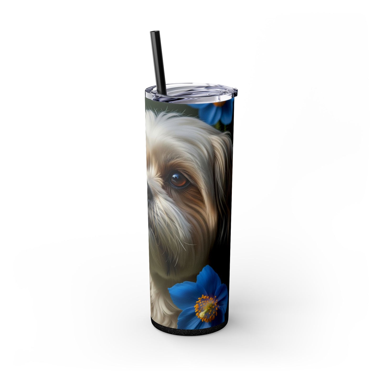 Lhasalier Tumbler with Straw, 20oz