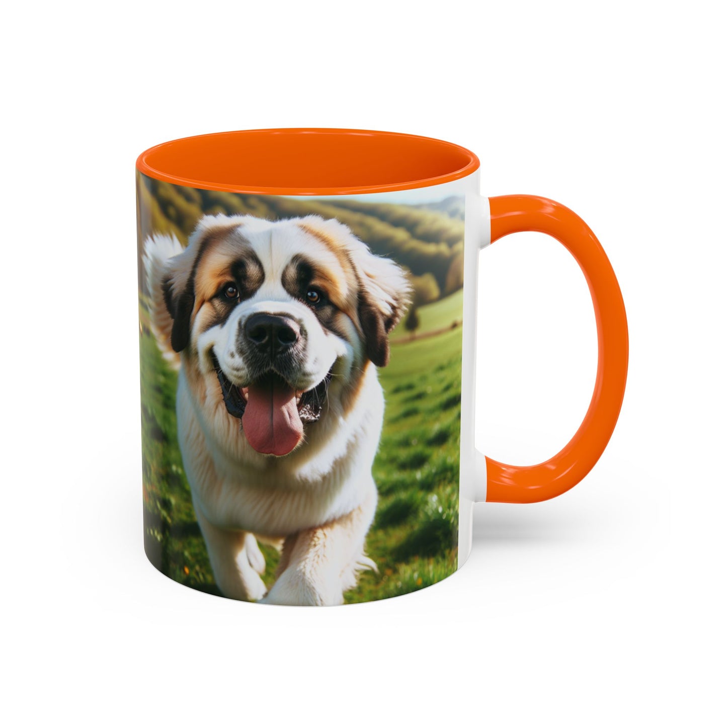 Pyrenean Mastiff Accent Coffee Mug - Perfect Gift for Dog Lovers