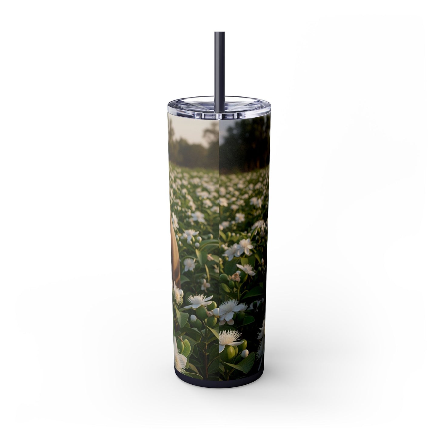 Bully Kutta Skinny Tumbler with Straw, 20oz