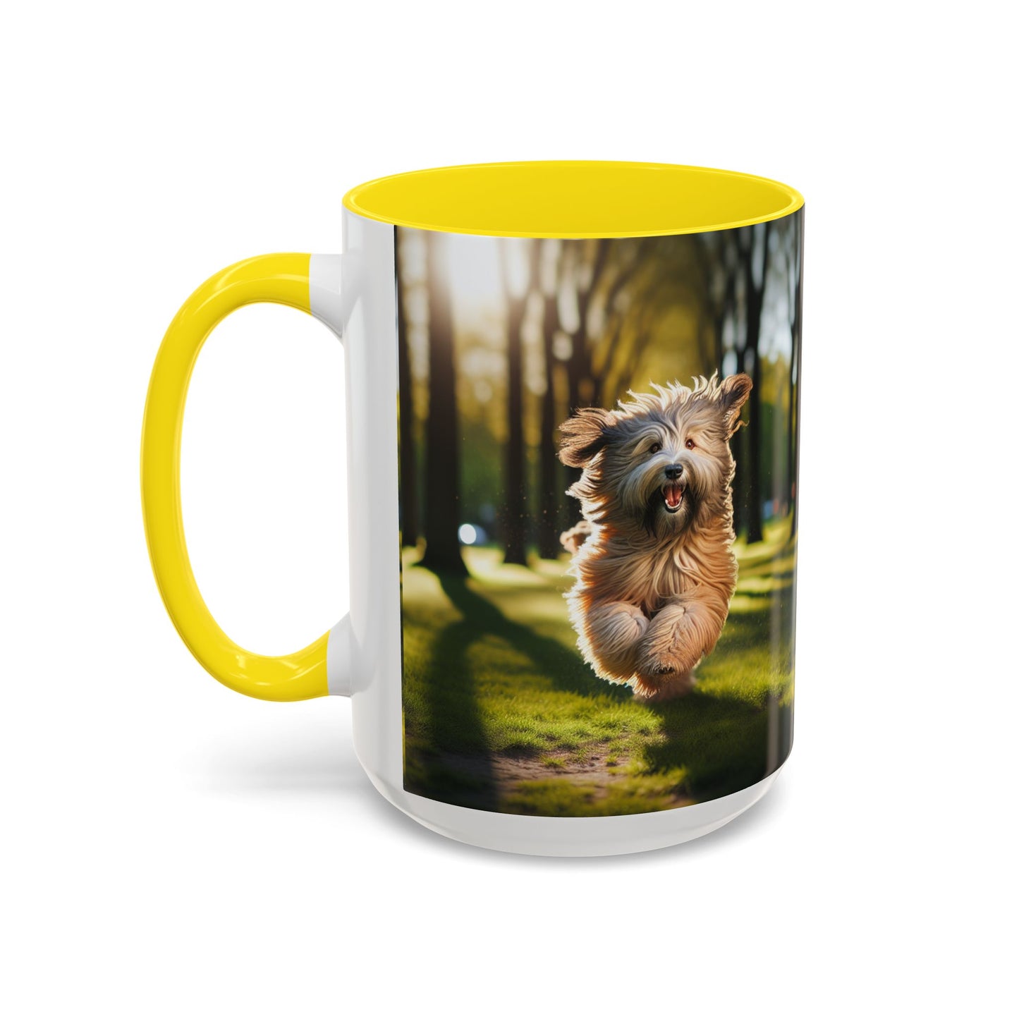 Polish Lowland Sheepdog Accent Coffee Mug - Perfect Gift for Dog Lovers