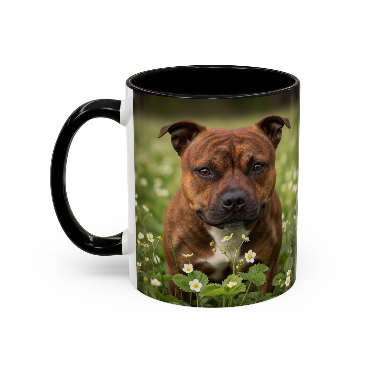 Staffordshire Bull Terrier Accent Coffee Mug - Perfect Gift for Dog Lovers