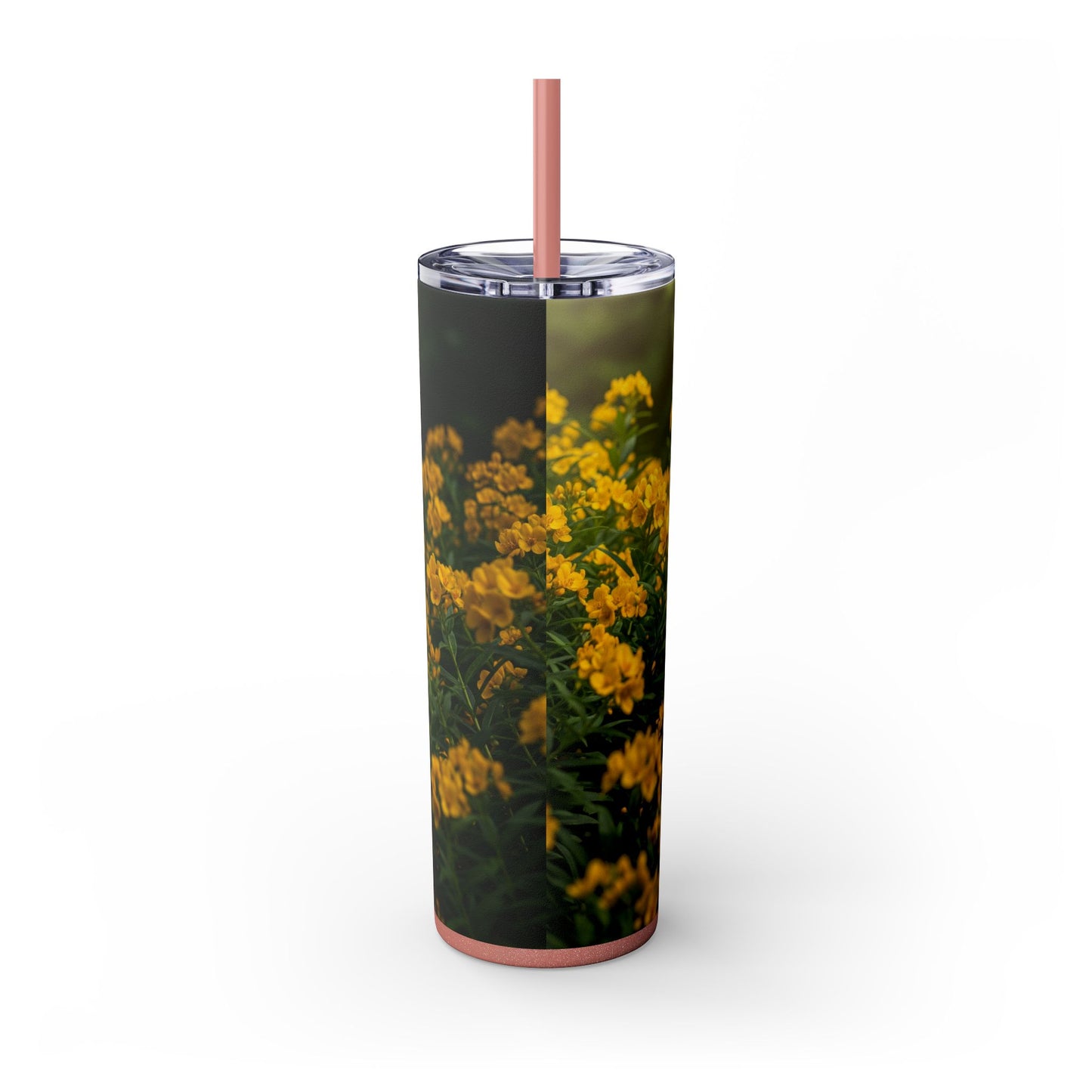 Labrador Retriever Skinny Tumbler with Straw, 20oz