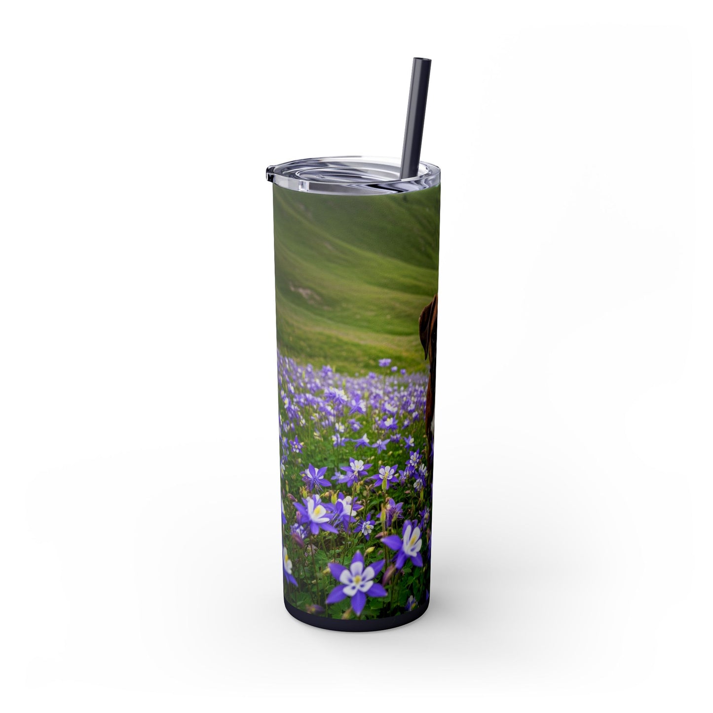 Boxer Tumbler with Straw, 20oz