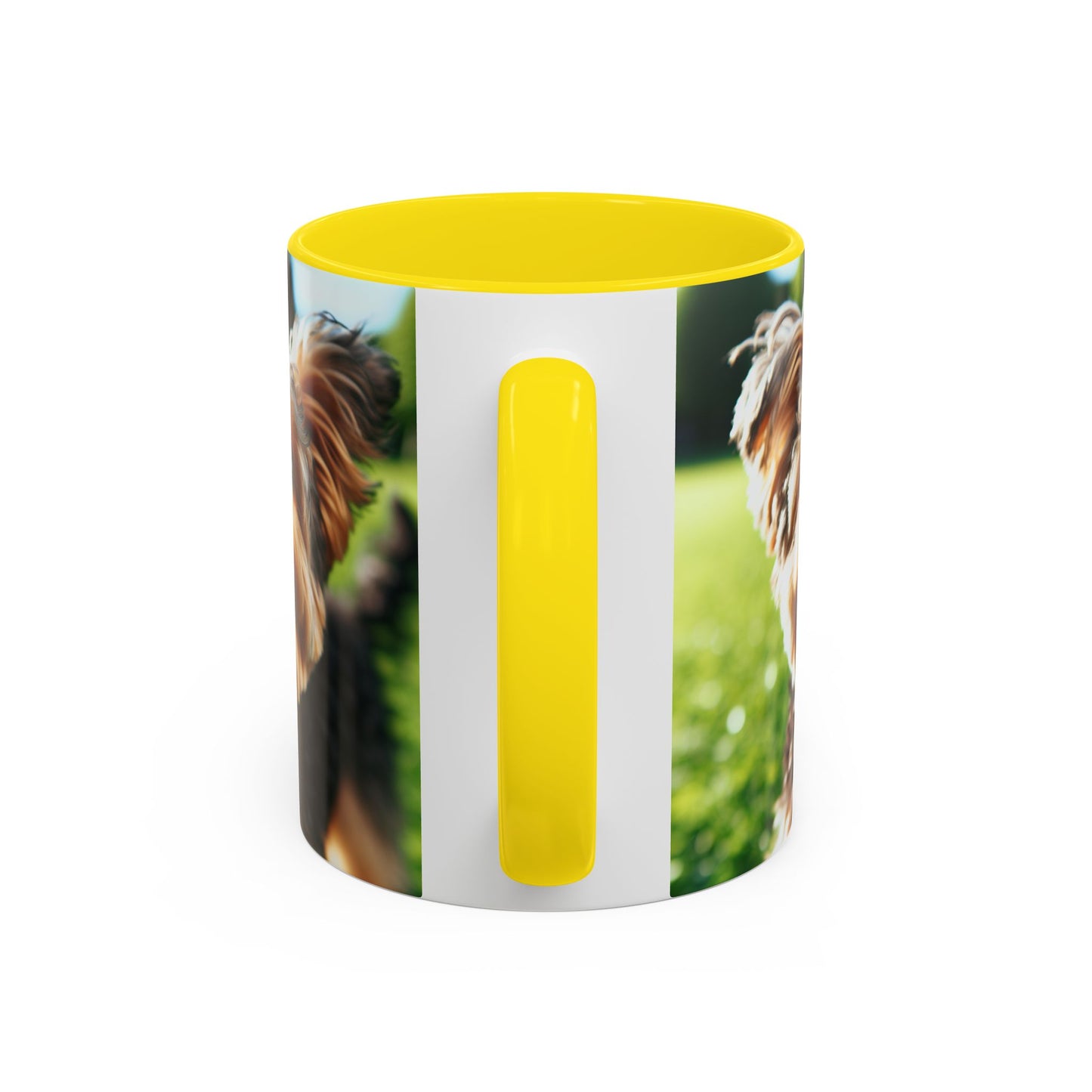 Yorkiepoo Accent Coffee Mug - Perfect Gift for Dog Lovers