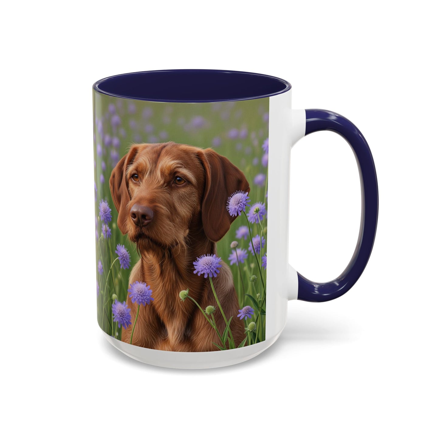 Hungarian Wirehaired Vizsla Accent Coffee Mug - Perfect Gift for Dog Lovers