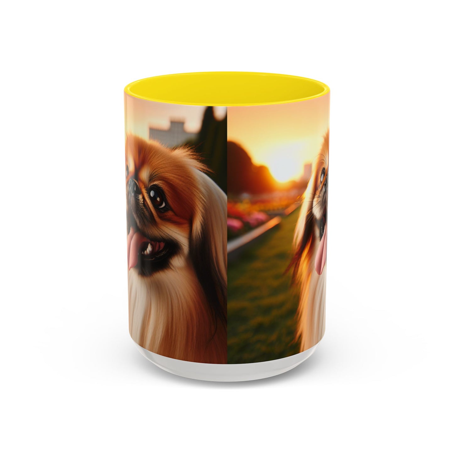 Pekingese Accent Coffee Mug - Perfect Gift for Dog Lovers