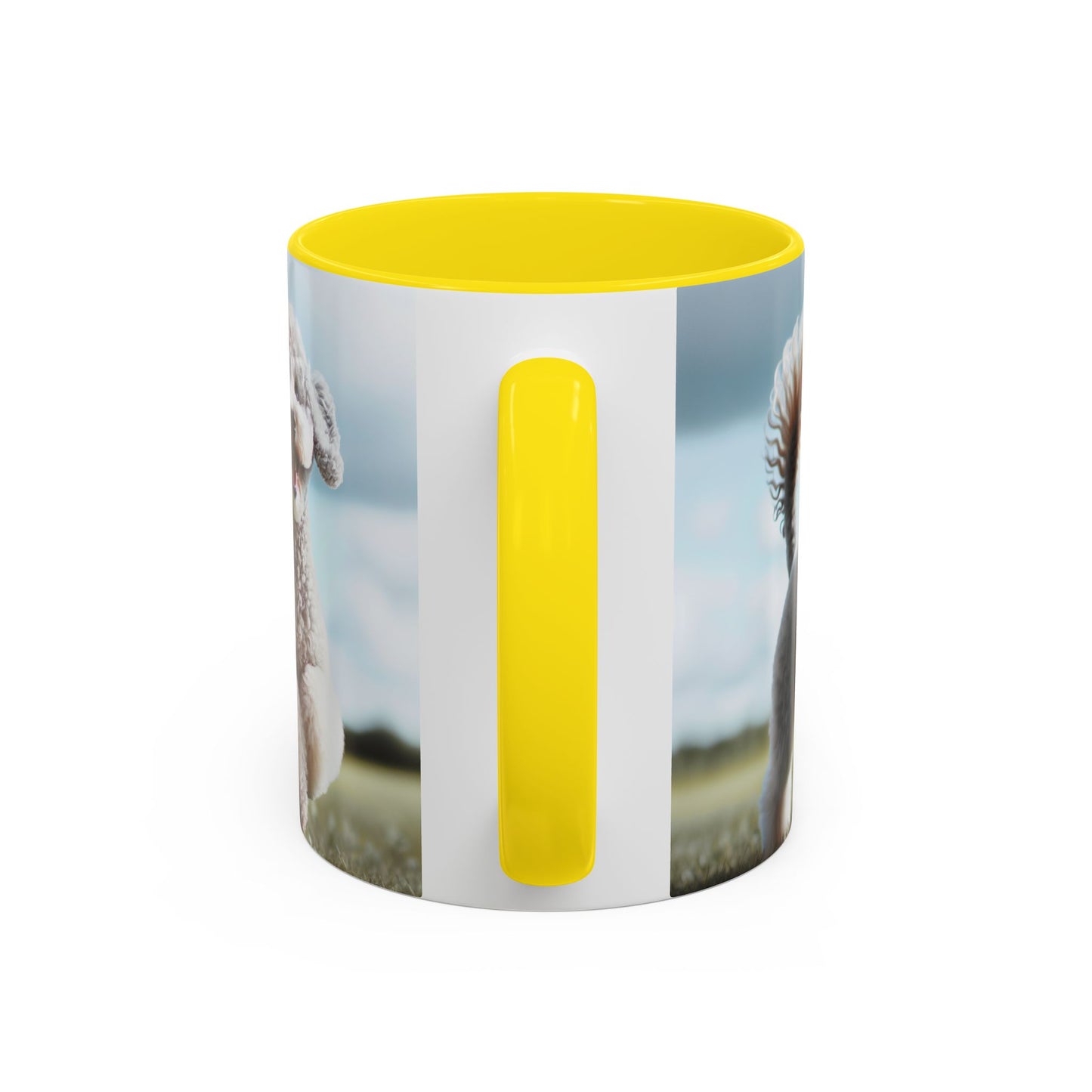 Bedlington Terrier Accent Coffee Mug - Perfect Gift for Dog Lovers