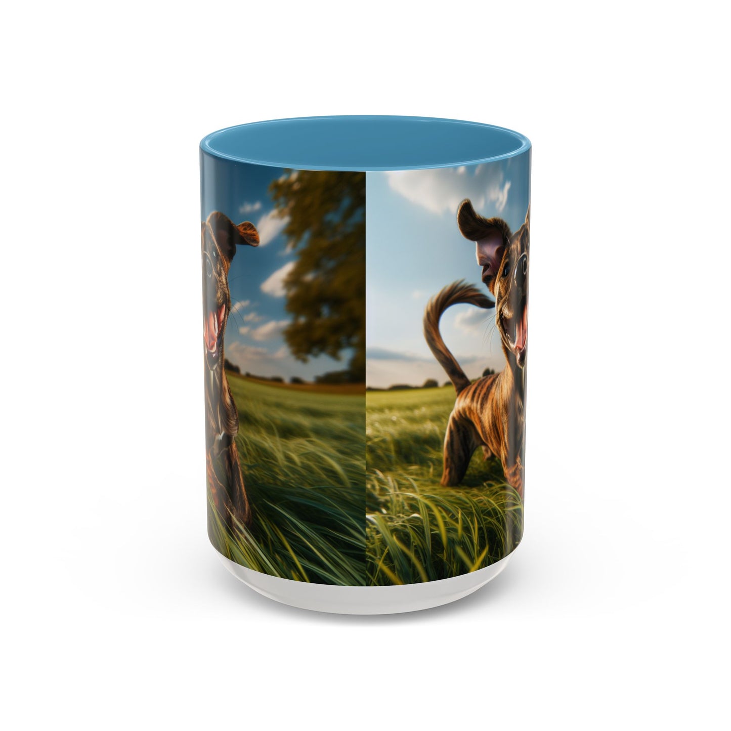 Treeing Tennessee Brindle Accent Coffee Mug - Perfect Gift for Dog Lovers