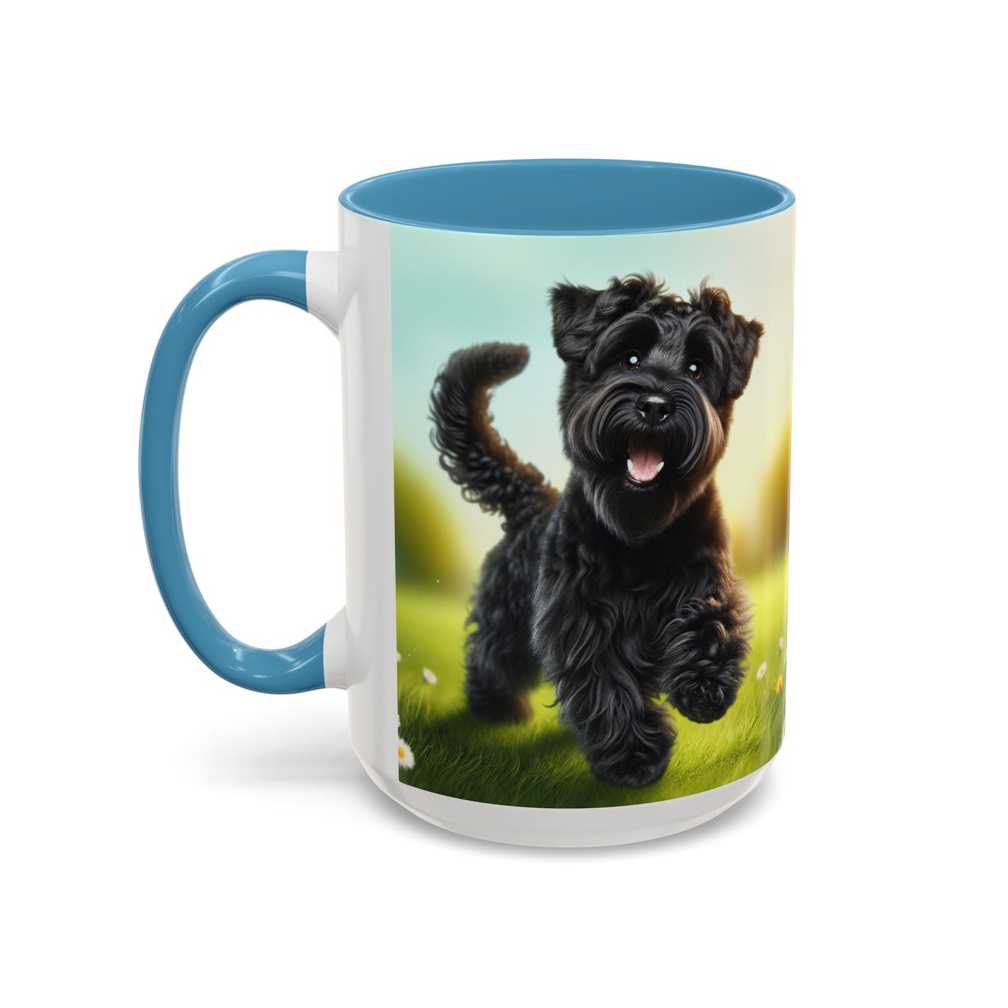 Russian Black Terrier Accent Coffee Mug - Perfect Gift for Dog Lovers