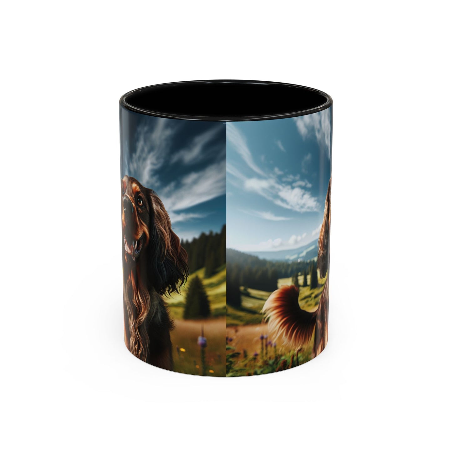 Deutscher Wachtelhund Accent Coffee Mug - Perfect Gift for Dog Lovers