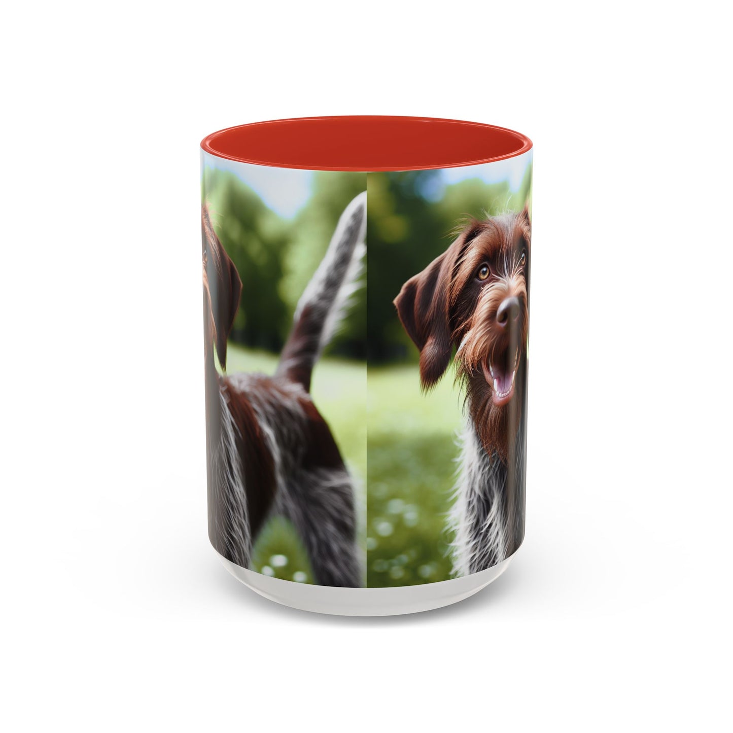 Wirehaired Slovakian Pointer Accent Coffee Mug - Perfect Gift for Dog Lovers