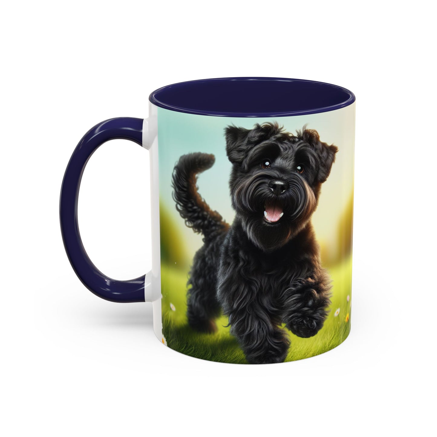 Russian Black Terrier Accent Coffee Mug - Perfect Gift for Dog Lovers
