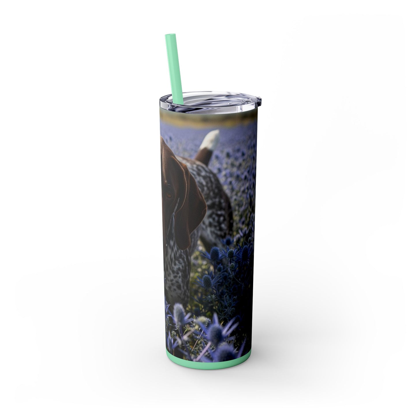 German Shorthaired Pointer Tumbler with Straw, 20oz