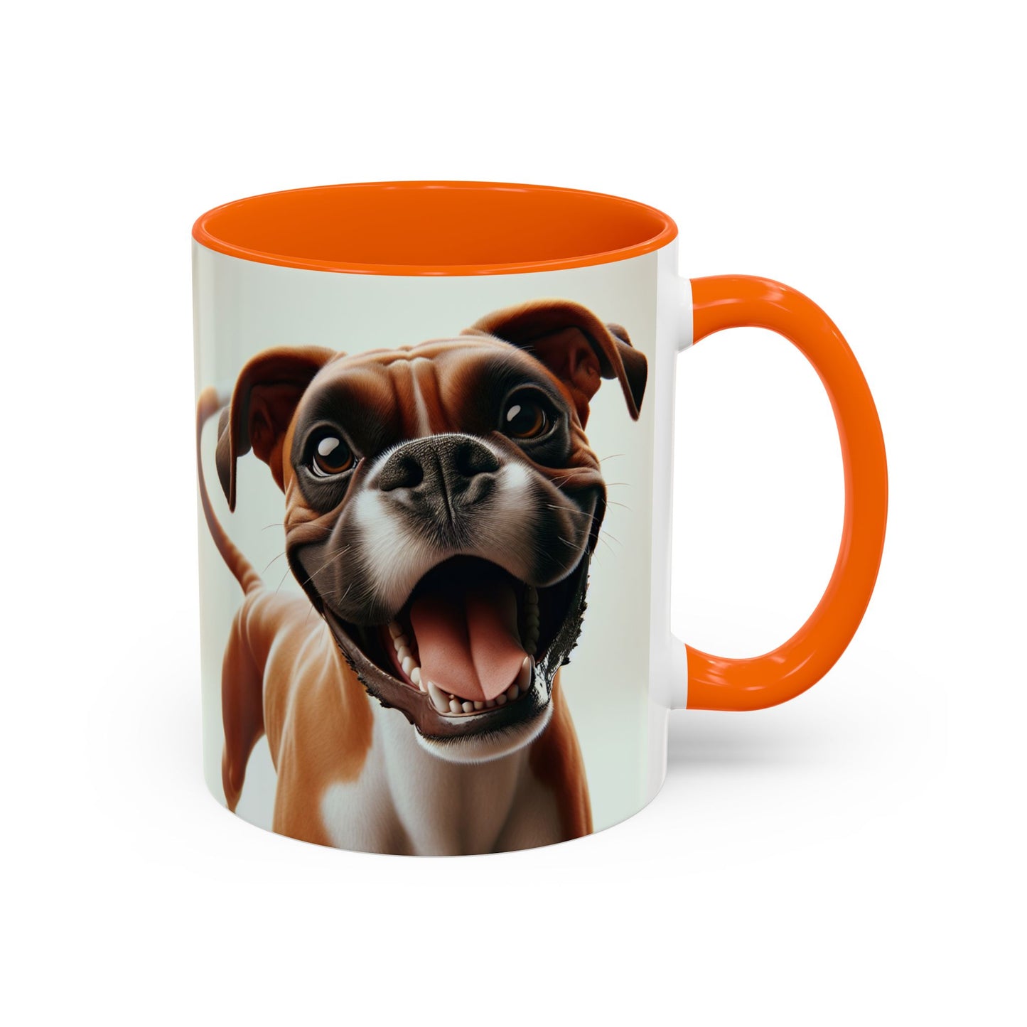 Boxer Accent Coffee Mug - Perfect Gift for Dog Lovers