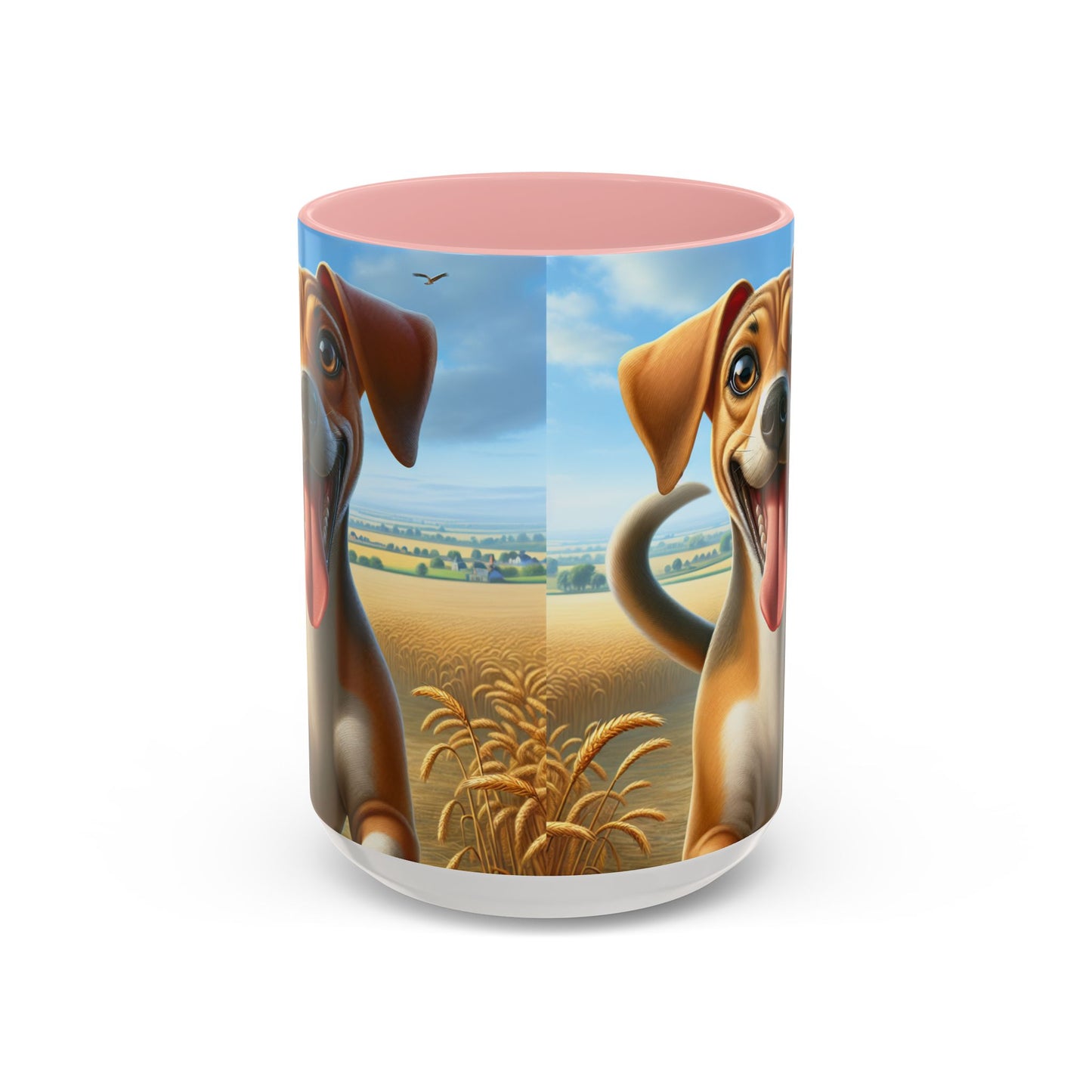 Banjara Hound Accent Coffee Mug - Perfect Gift for Dog Lovers