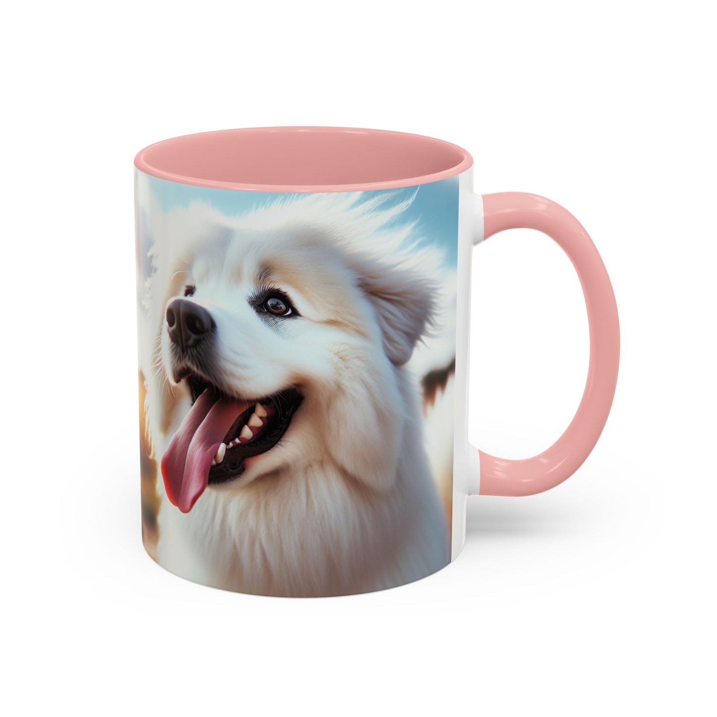Pyrenean Mountain Dog Accent Coffee Mug - Perfect Gift for Dog Lovers