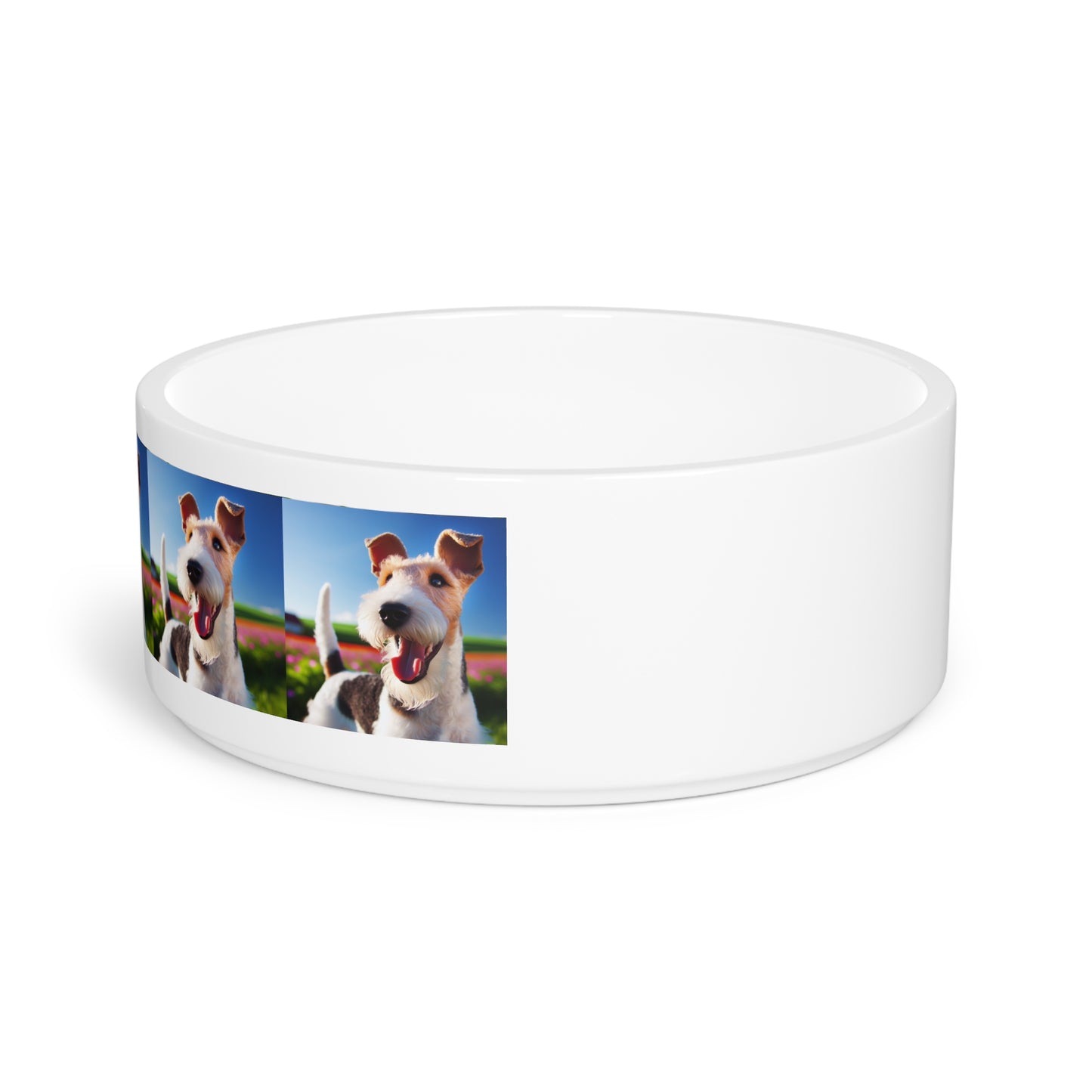 Wire Fox Terrier Pet Bowl
