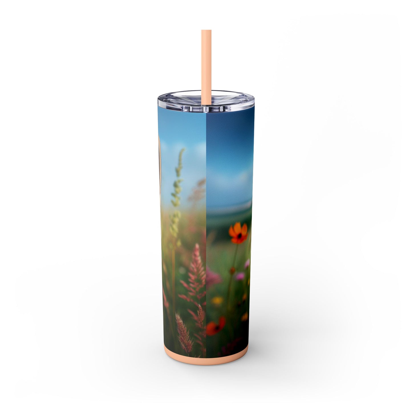 Canaan Dog Tumbler with Straw, 20oz