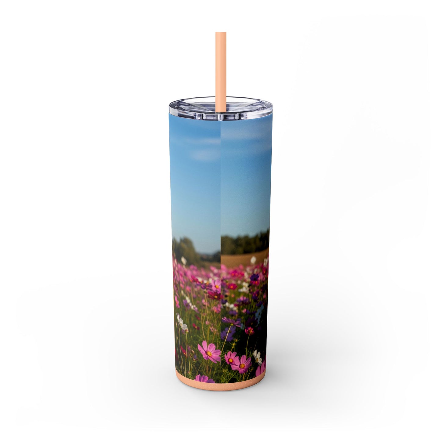 Spanish Mastiff Skinny Tumbler with Straw, 20oz