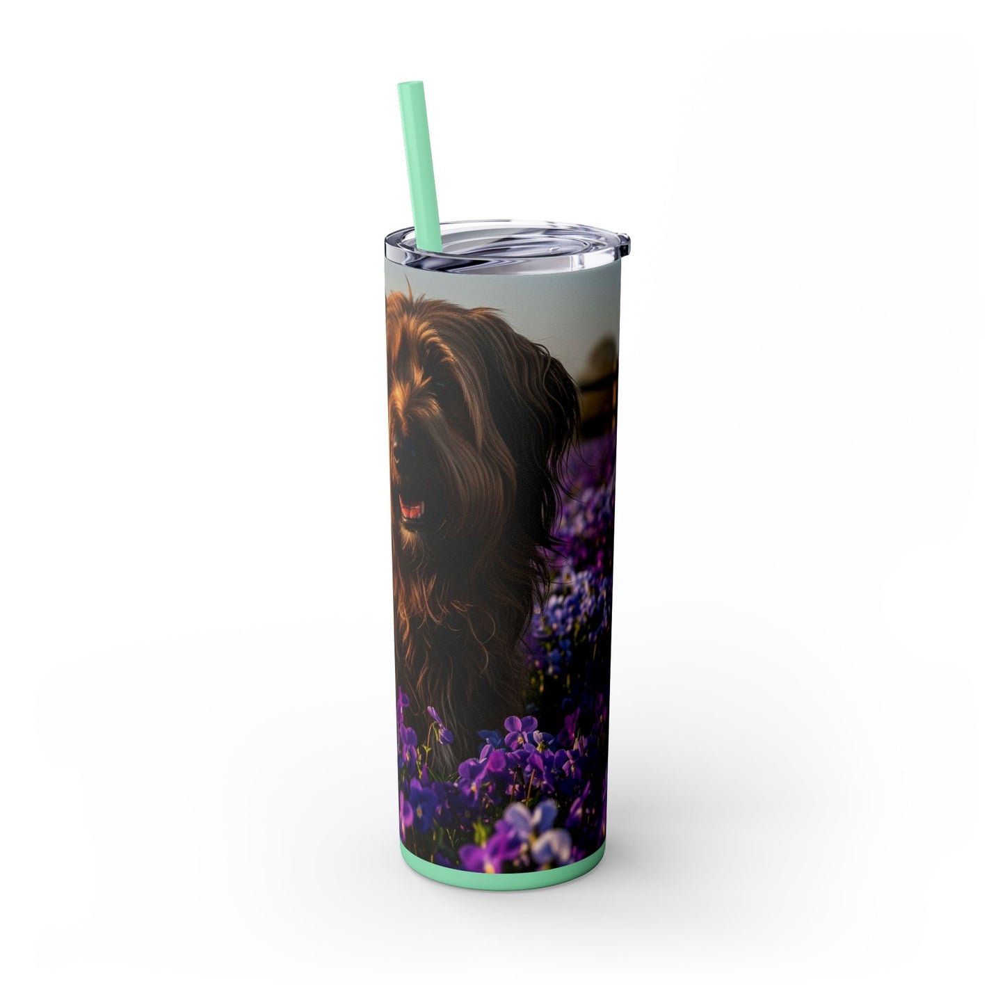 Briard Tumbler with Straw, 20oz