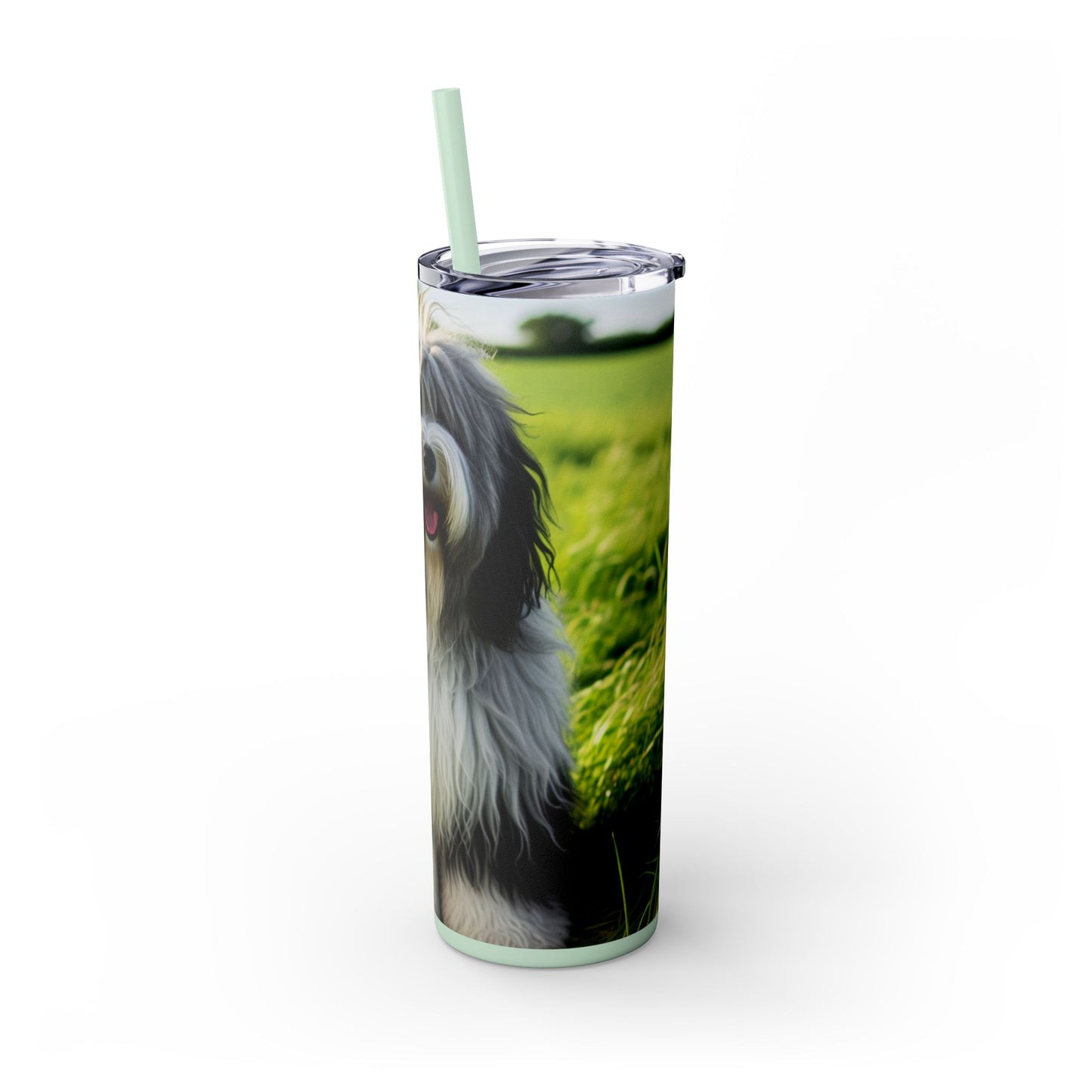 Schapendoes Tumbler with Straw, 20oz