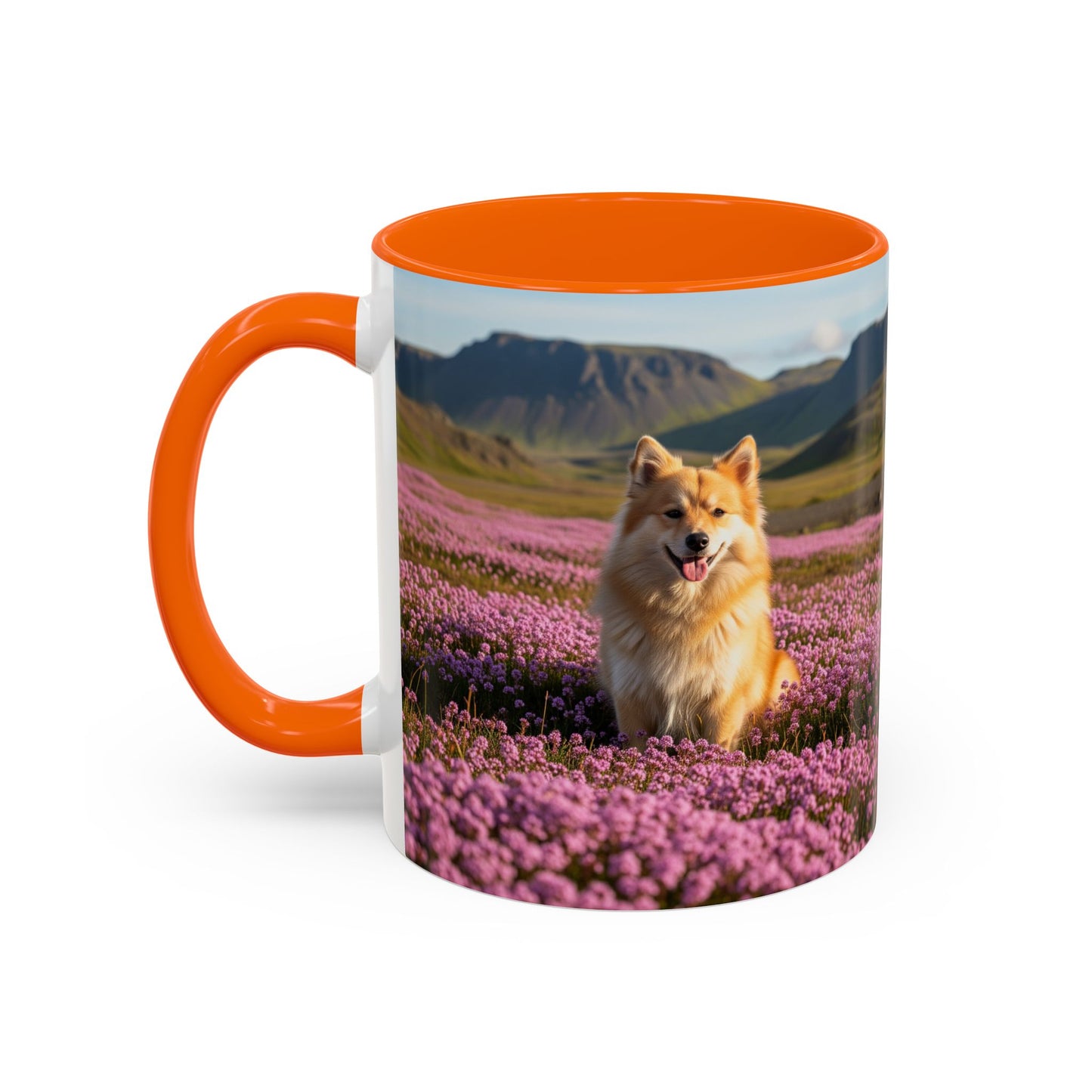 Icelandic Sheepdog Accent Coffee Mug - Perfect Gift for Dog Lovers