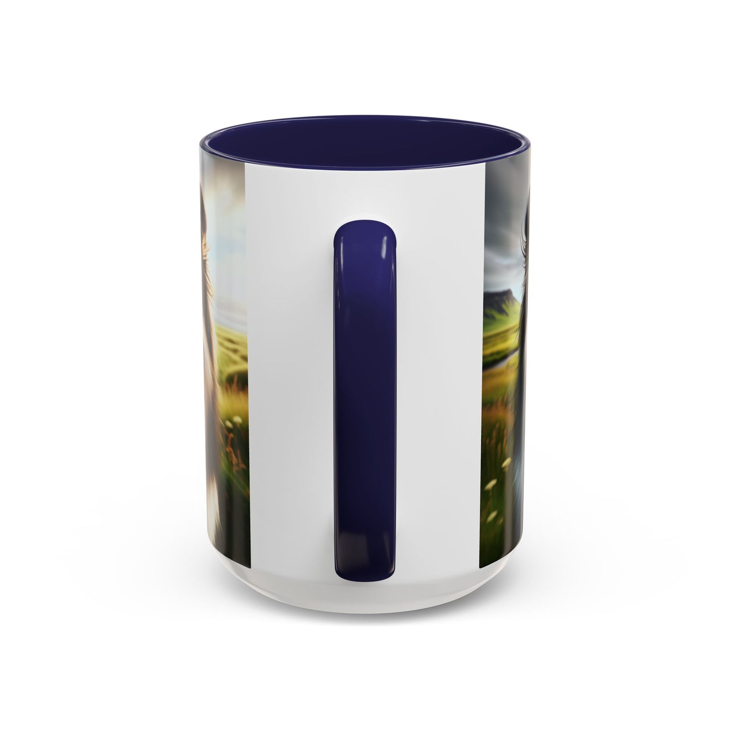 Icelandic Sheepdog Accent Coffee Mug - Perfect Gift for Dog Lovers