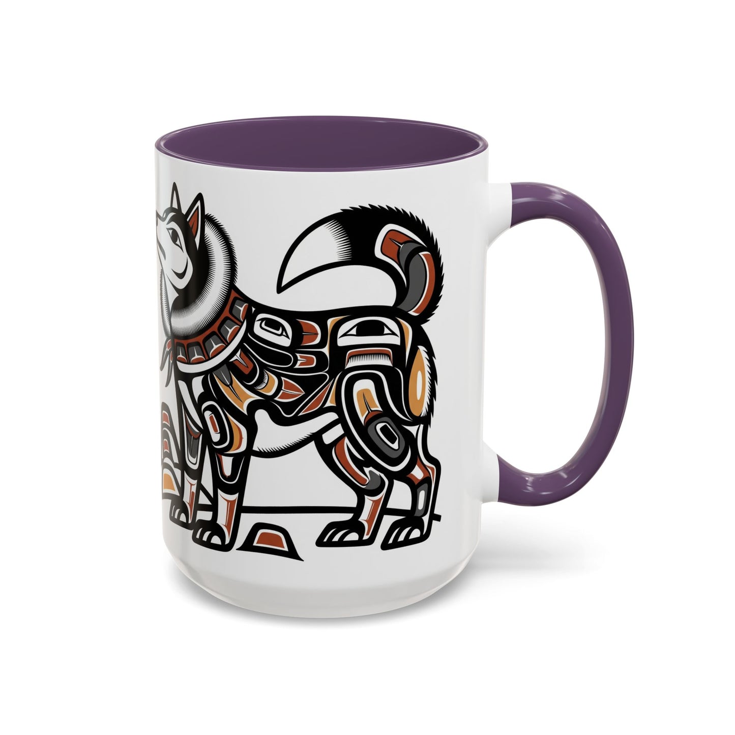 Siberian Husky Accent Coffee Mug - Perfect Gift for Dog Lovers