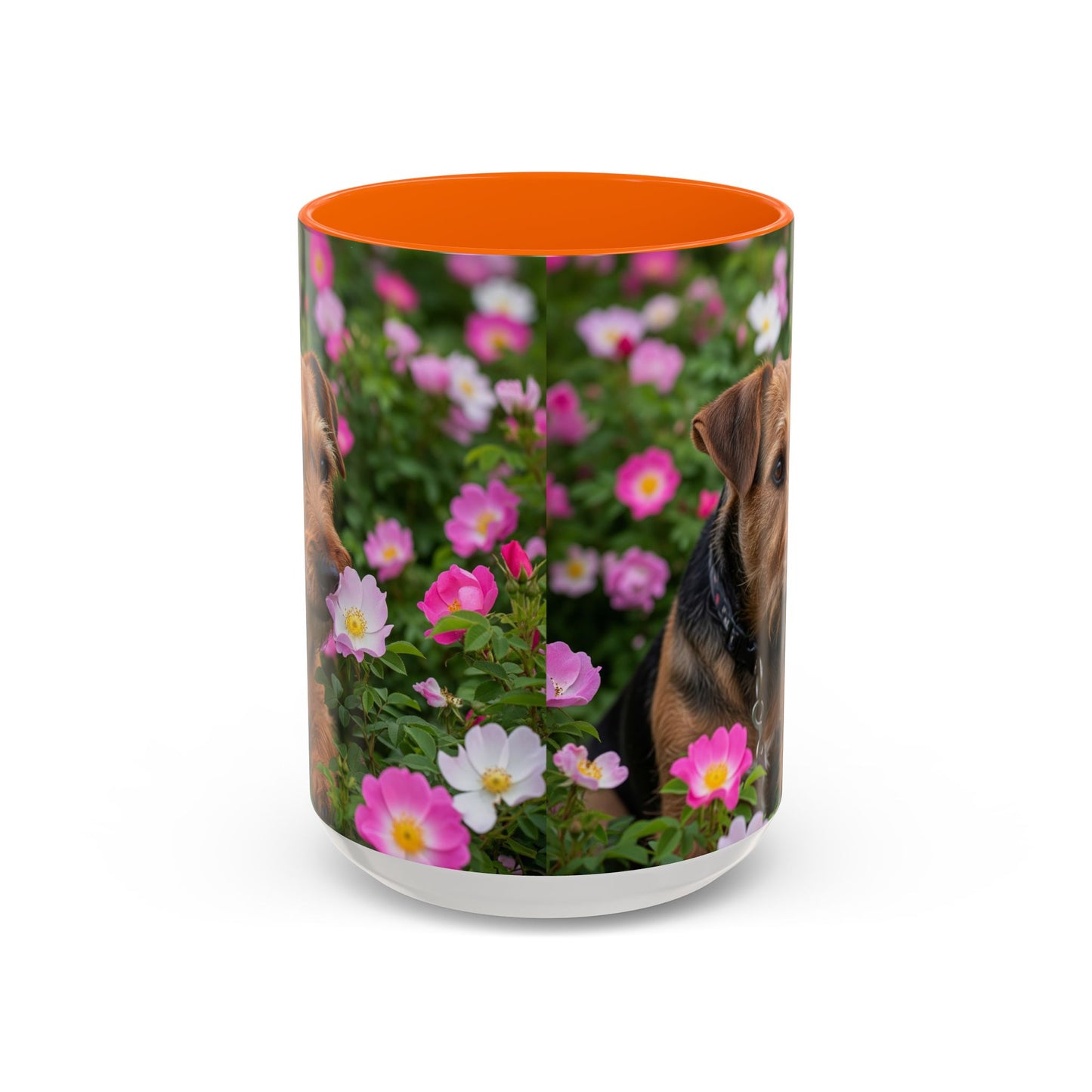 Teddy Roosevelt Terrier Accent Coffee Mug - Perfect Gift for Dog Lovers