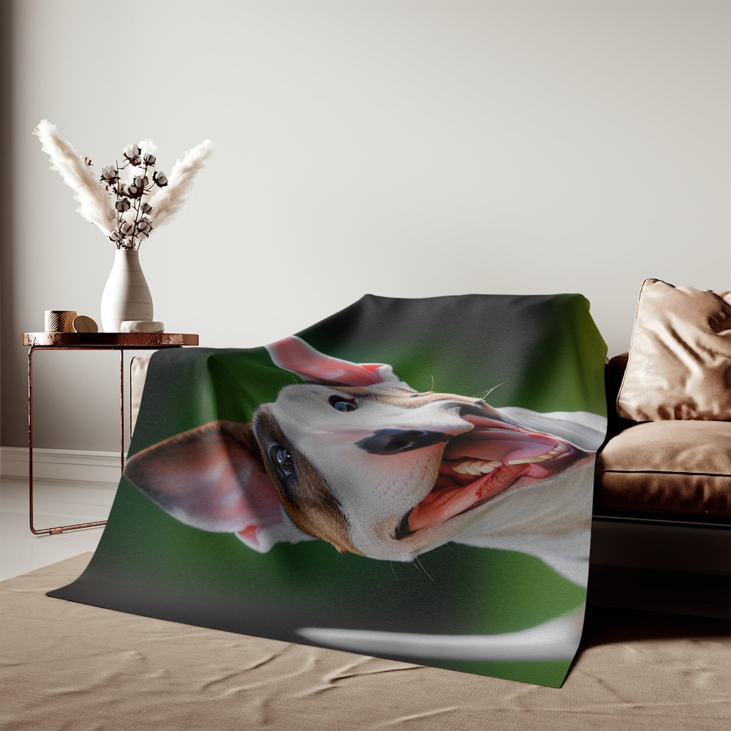 Bull Terrier Sweatshirt Blanket