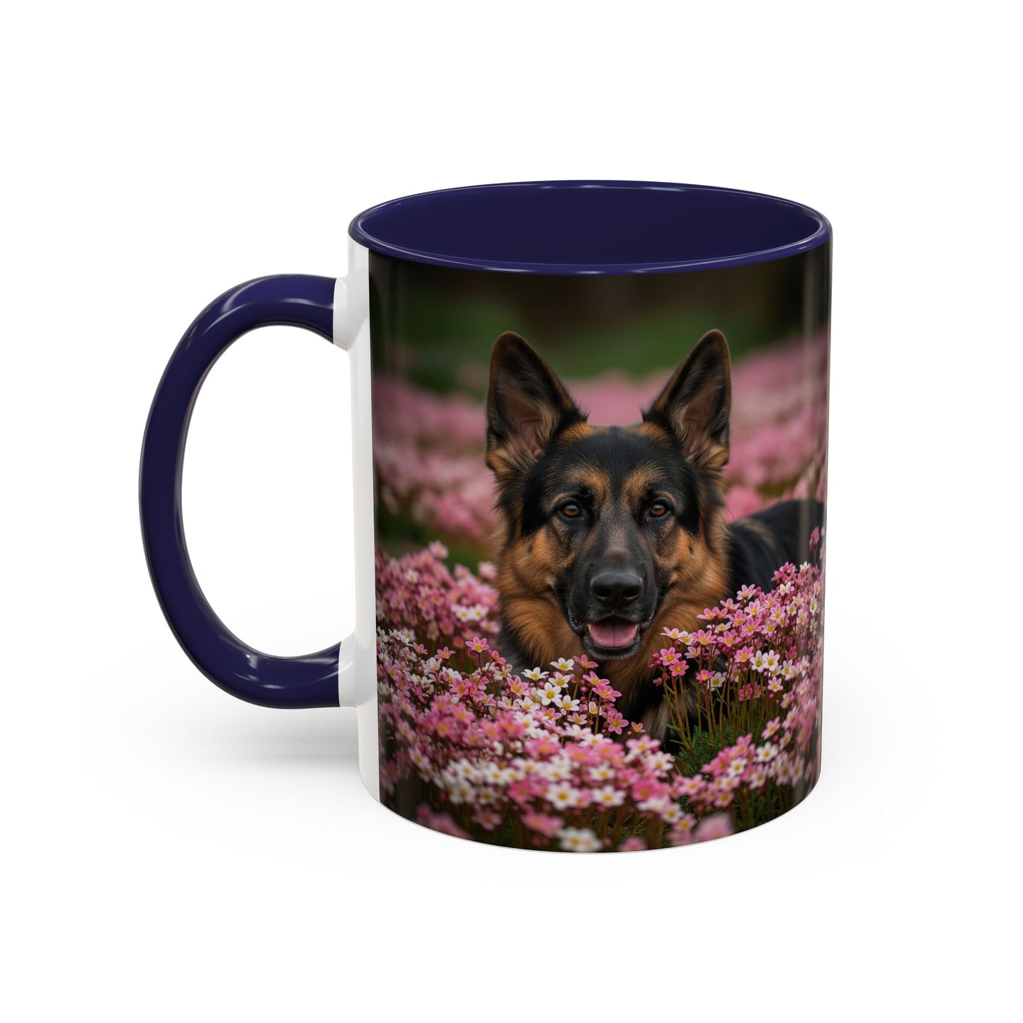 German Shepherd Accent Coffee Mug - Perfect Gift for Dog Lovers