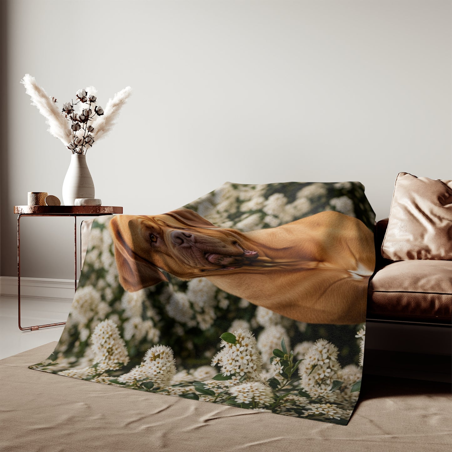 Dogue de Bordeaux Sweatshirt Blanket