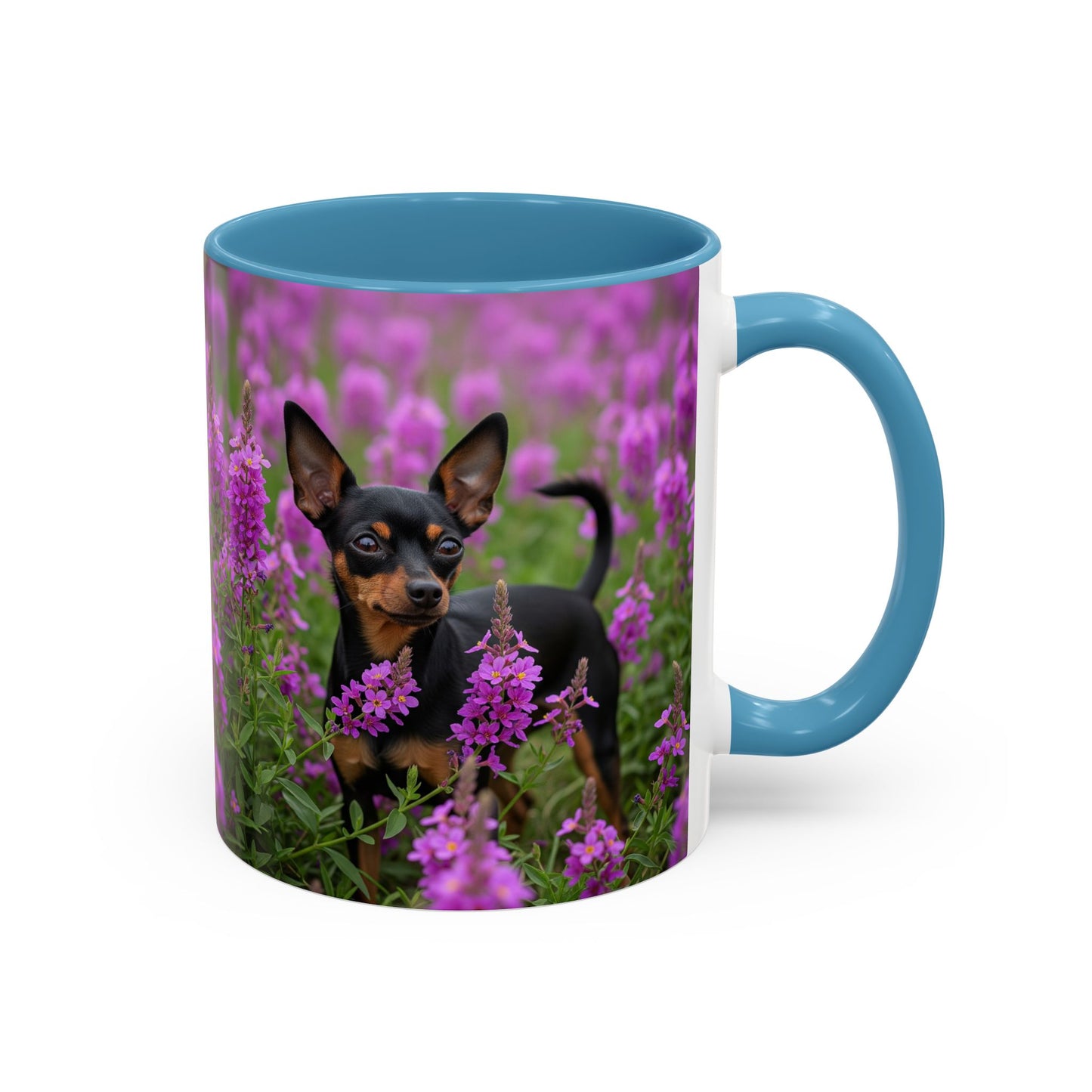 English Toy Terrier Accent Coffee Mug - Perfect Gift for Dog Lovers