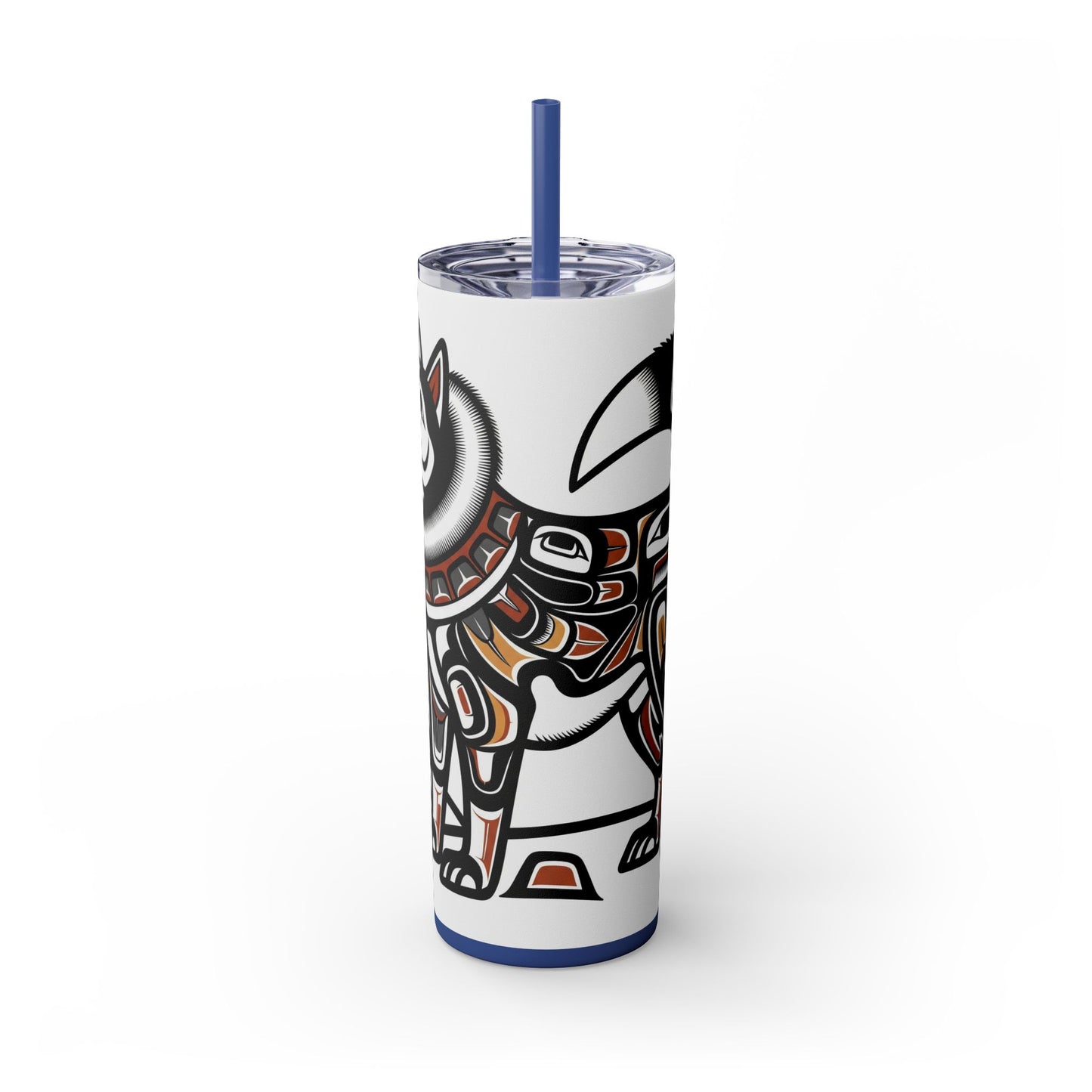 Siberian Husky Tumbler with Straw, 20oz