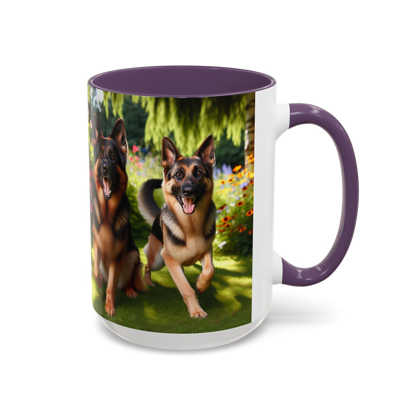 German Shepherd Accent Coffee Mug - Perfect Gift for Dog Lovers